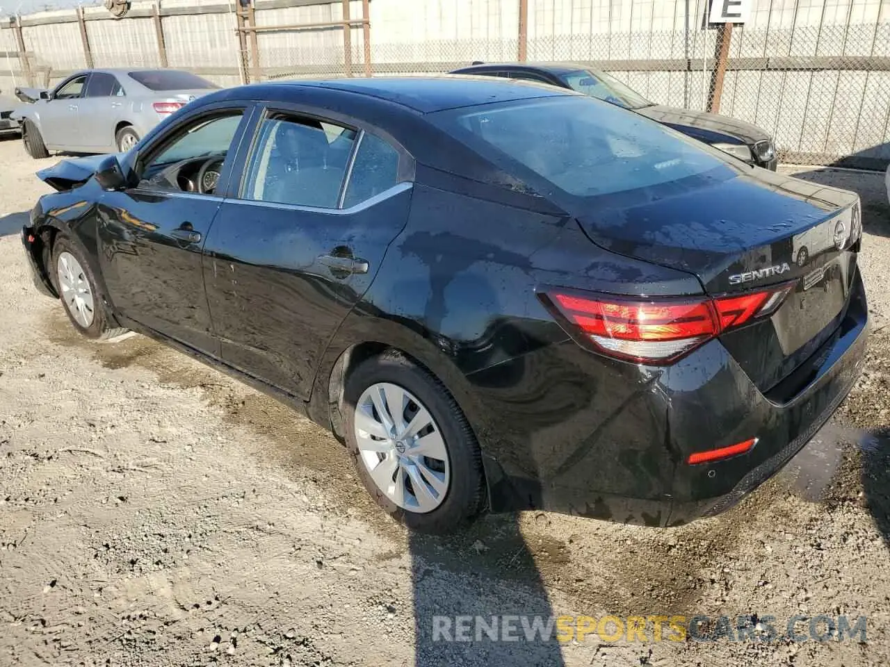 2 Photograph of a damaged car 3N1AB8BV2RY317533 NISSAN SENTRA 2024