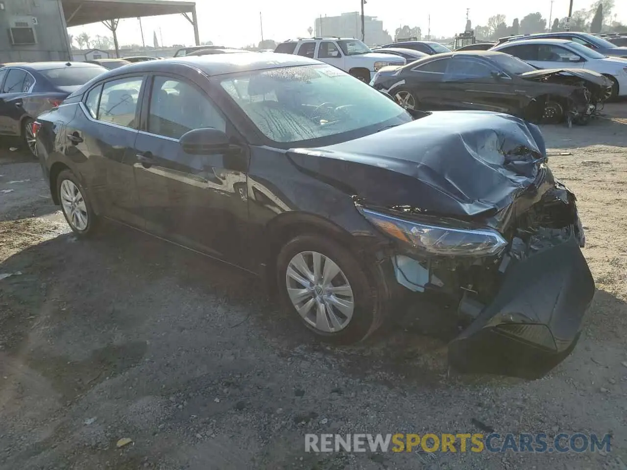 4 Photograph of a damaged car 3N1AB8BV2RY317533 NISSAN SENTRA 2024