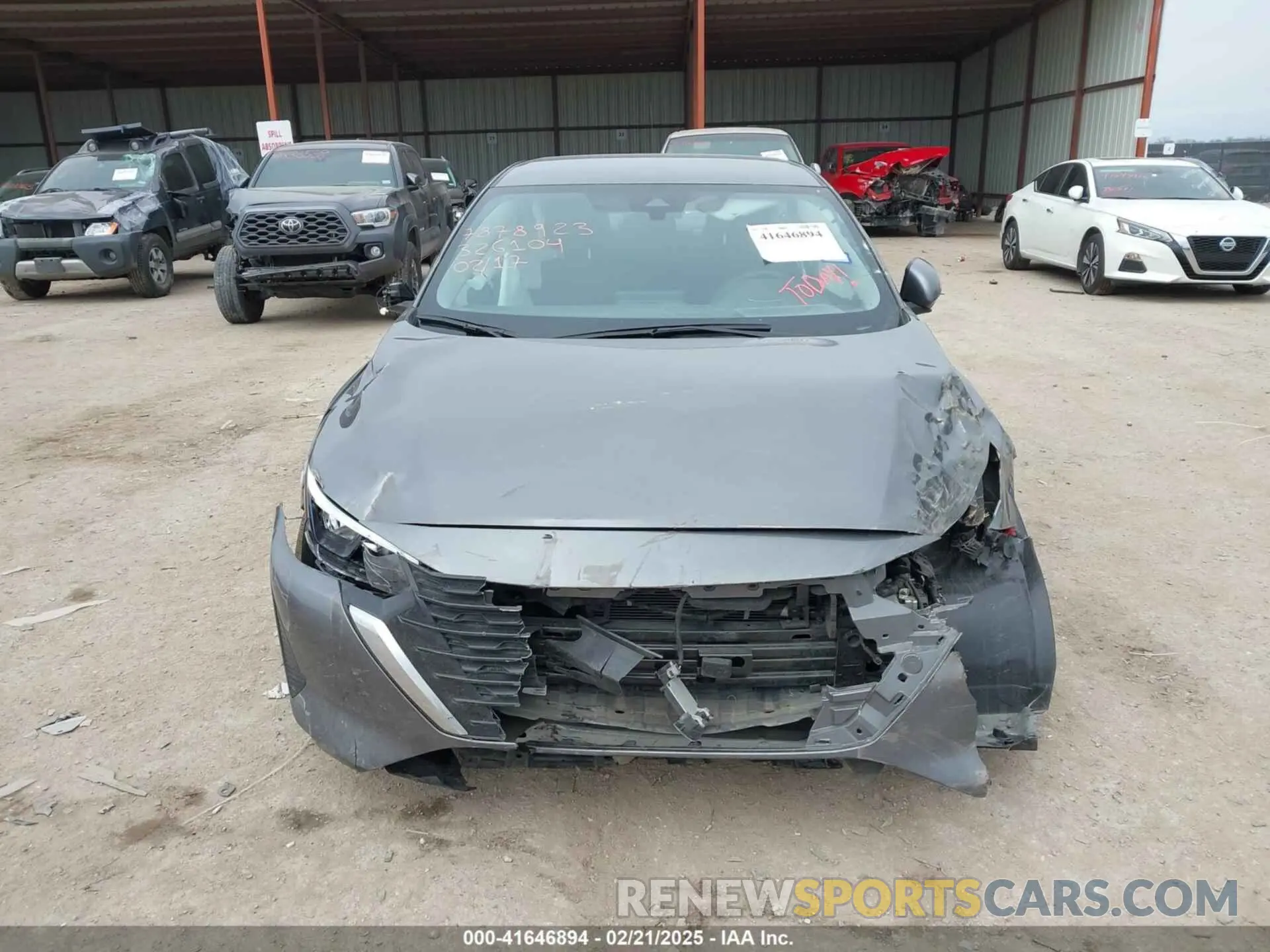 12 Фотография поврежденного автомобиля 3N1AB8BV2RY326104 NISSAN SENTRA 2024