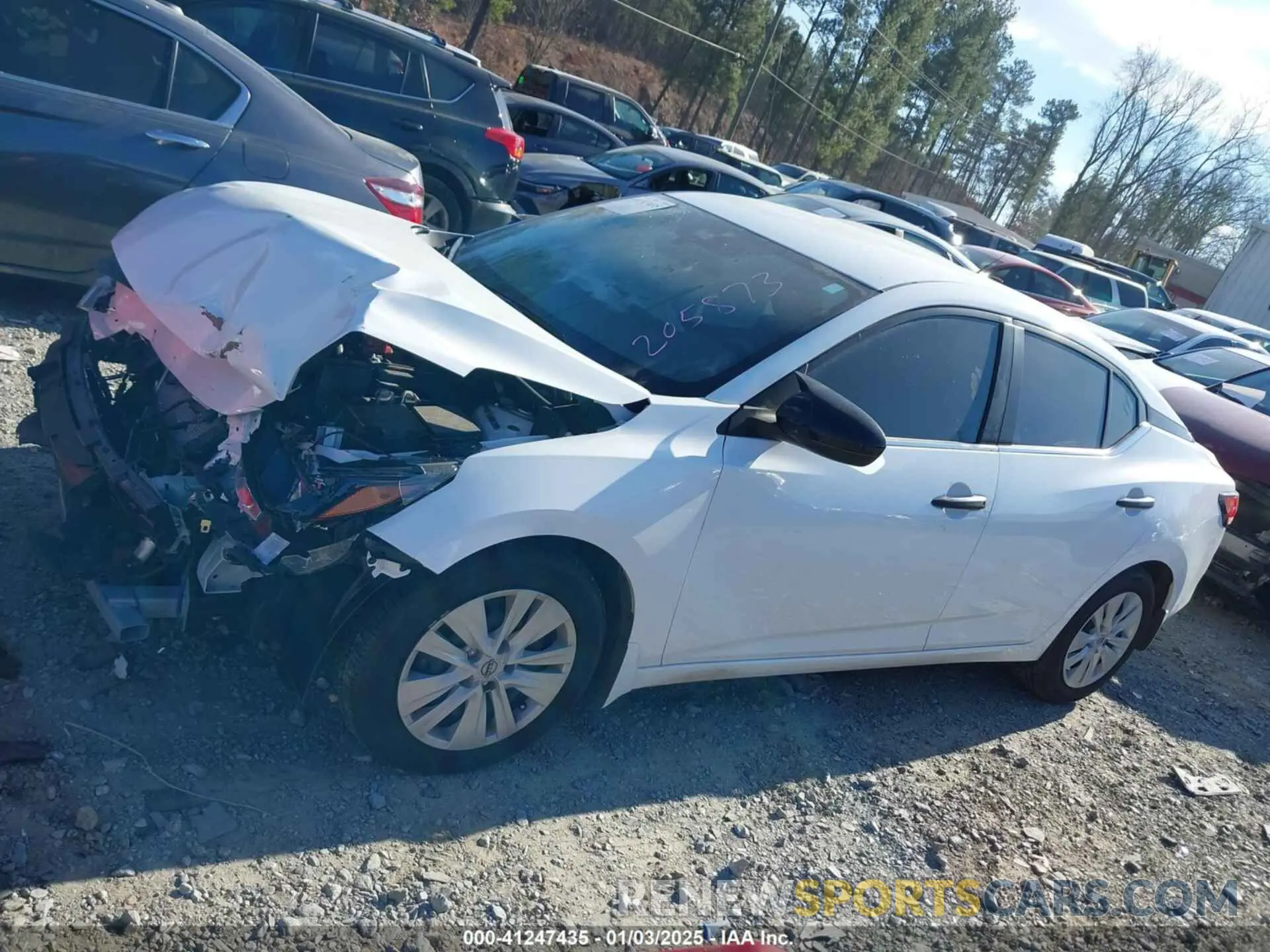 14 Photograph of a damaged car 3N1AB8BV3RY205873 NISSAN SENTRA 2024