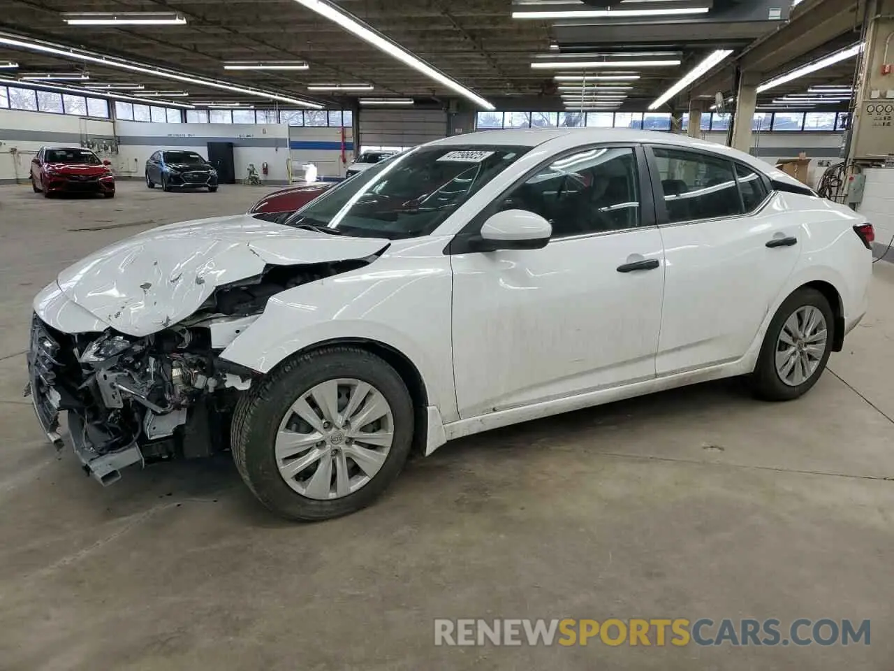 1 Photograph of a damaged car 3N1AB8BV3RY242888 NISSAN SENTRA 2024