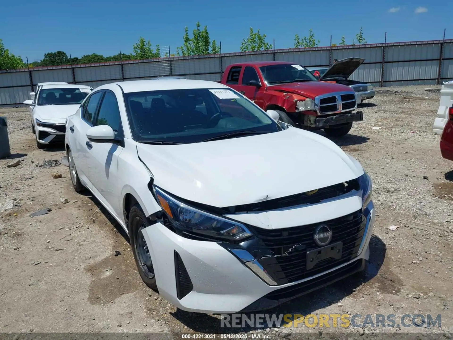 1 Photograph of a damaged car 3N1AB8BV3RY270691 NISSAN SENTRA 2024