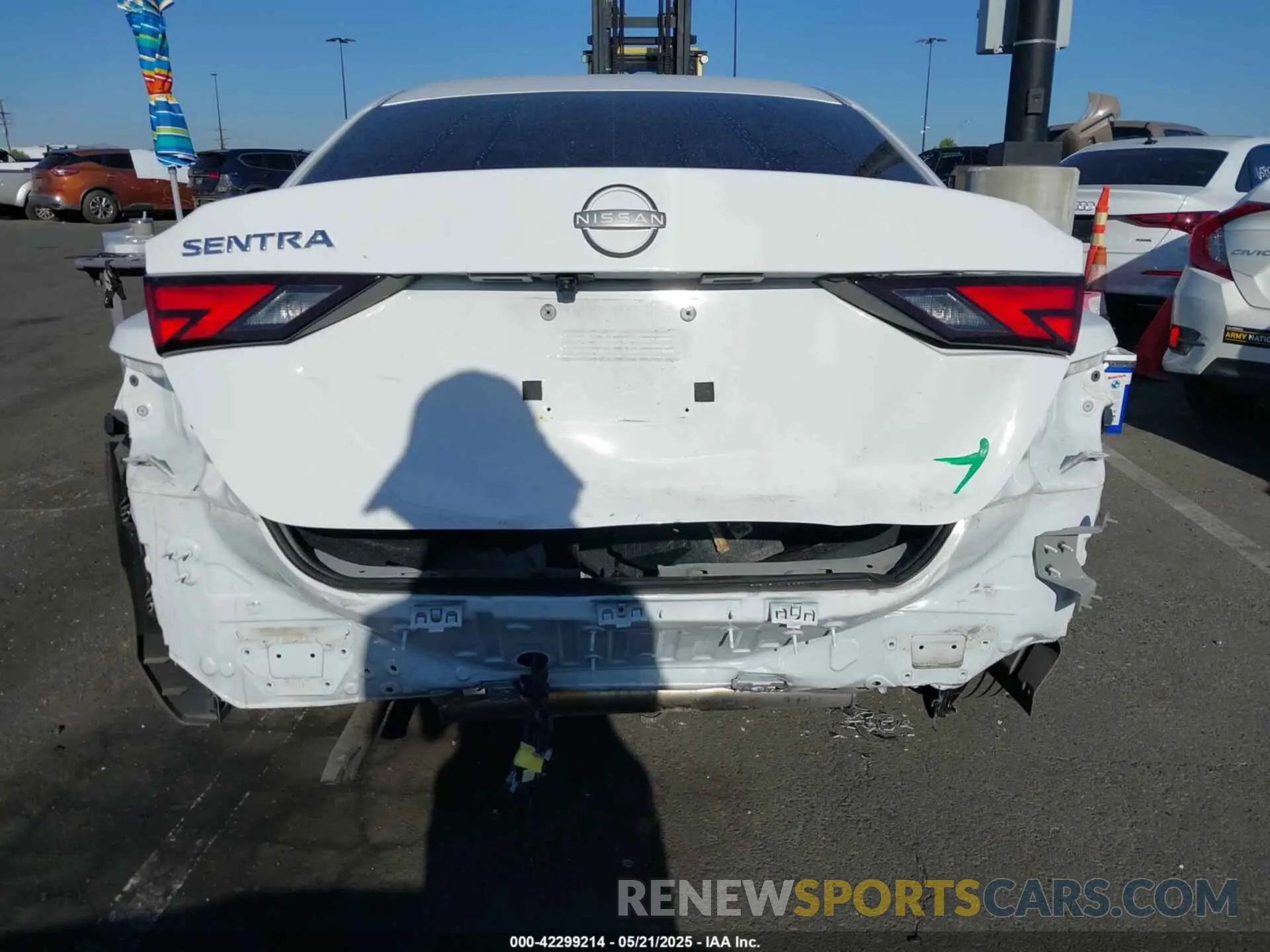 17 Photograph of a damaged car 3N1AB8BV3RY389728 NISSAN SENTRA 2024