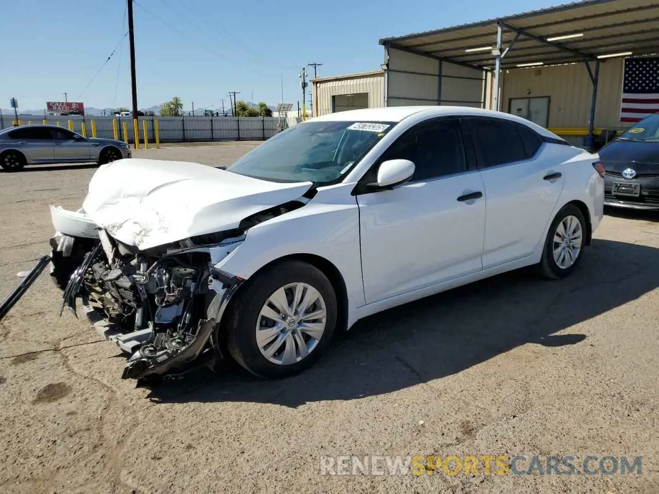 1 Фотография поврежденного автомобиля 3N1AB8BV4RY206174 NISSAN SENTRA 2024