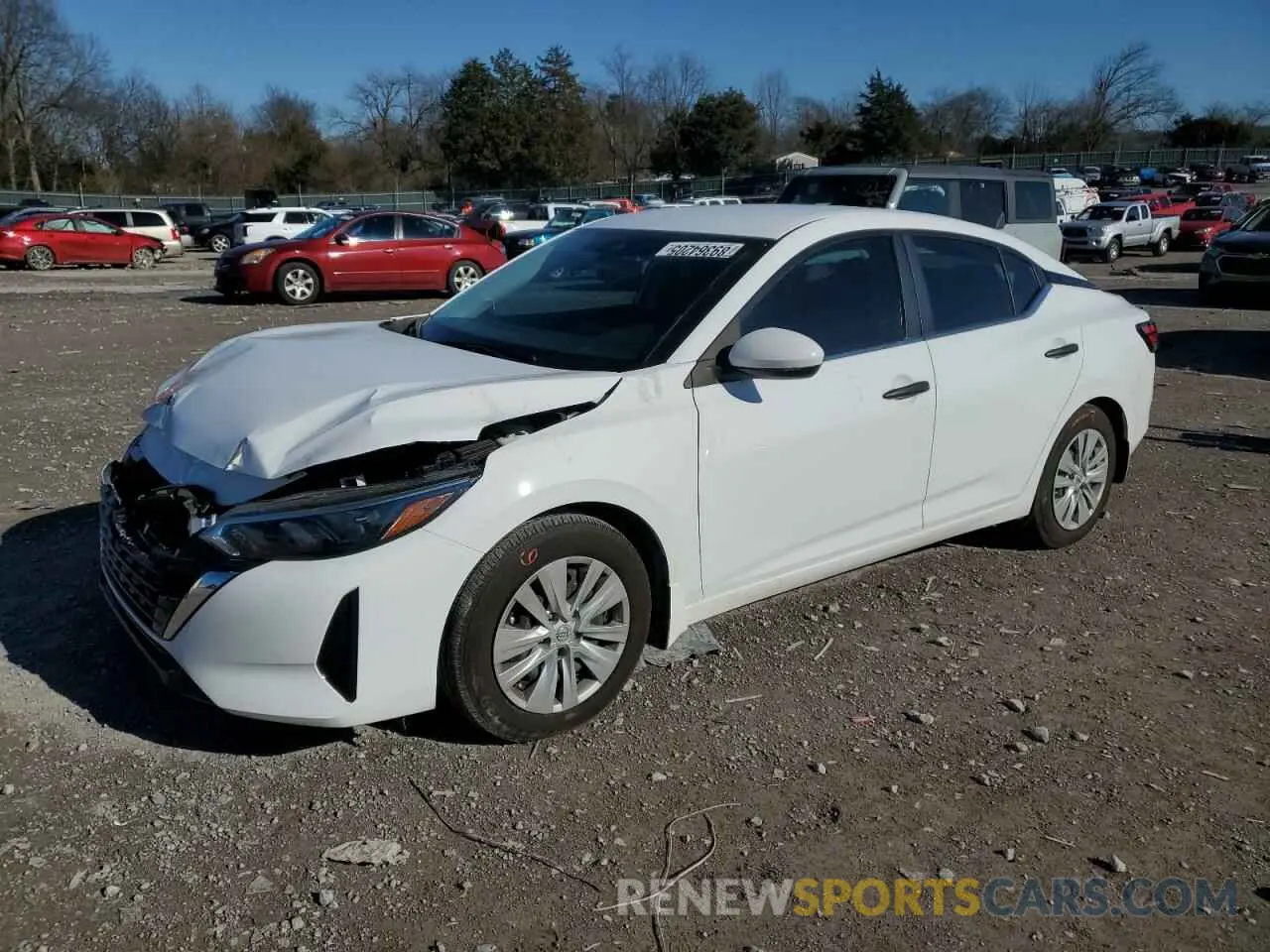 1 Photograph of a damaged car 3N1AB8BV4RY207339 NISSAN SENTRA 2024