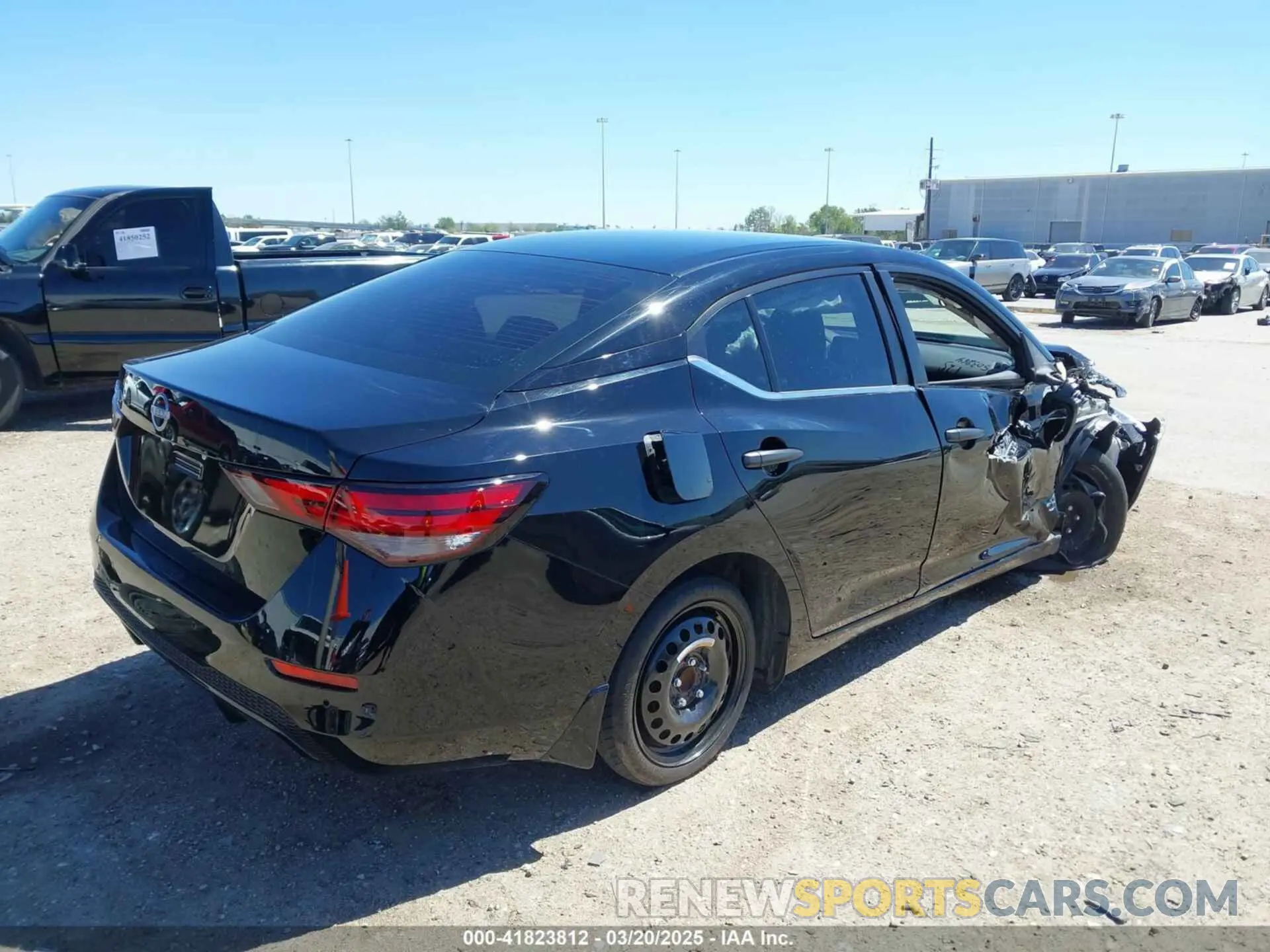 4 Photograph of a damaged car 3N1AB8BV4RY209740 NISSAN SENTRA 2024