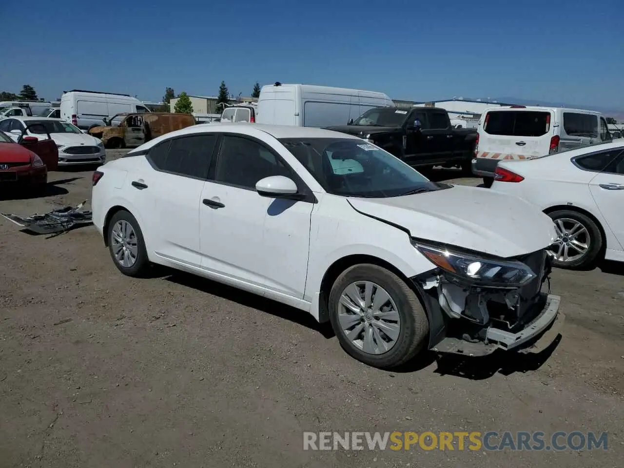 4 Photograph of a damaged car 3N1AB8BV4RY213688 NISSAN SENTRA 2024