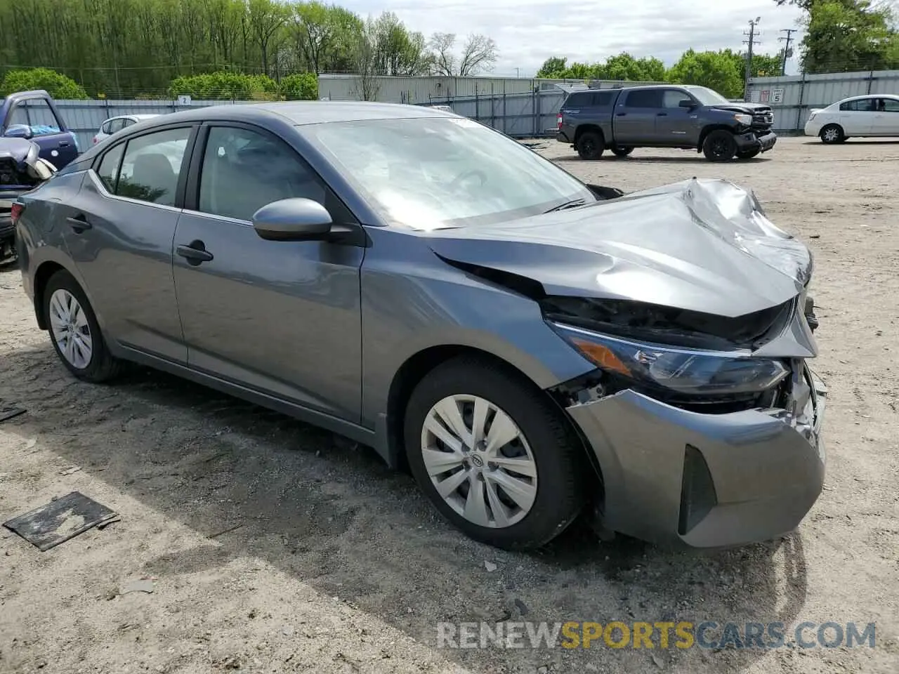 4 Photograph of a damaged car 3N1AB8BV4RY238946 NISSAN SENTRA 2024
