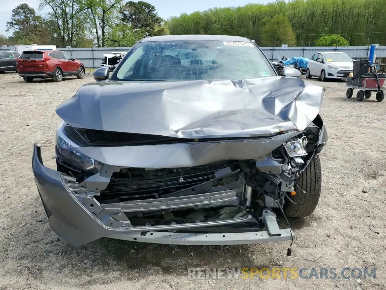 5 Photograph of a damaged car 3N1AB8BV4RY238946 NISSAN SENTRA 2024