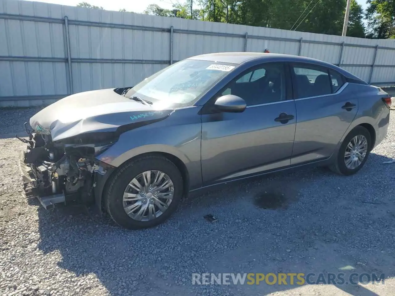 1 Photograph of a damaged car 3N1AB8BV4RY282381 NISSAN SENTRA 2024
