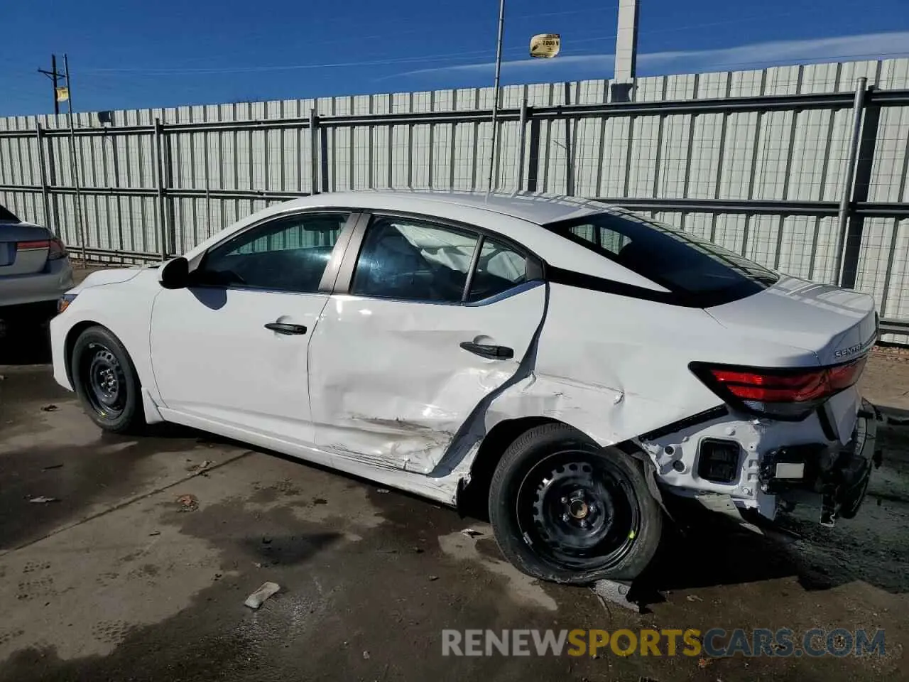 2 Photograph of a damaged car 3N1AB8BV4RY335578 NISSAN SENTRA 2024