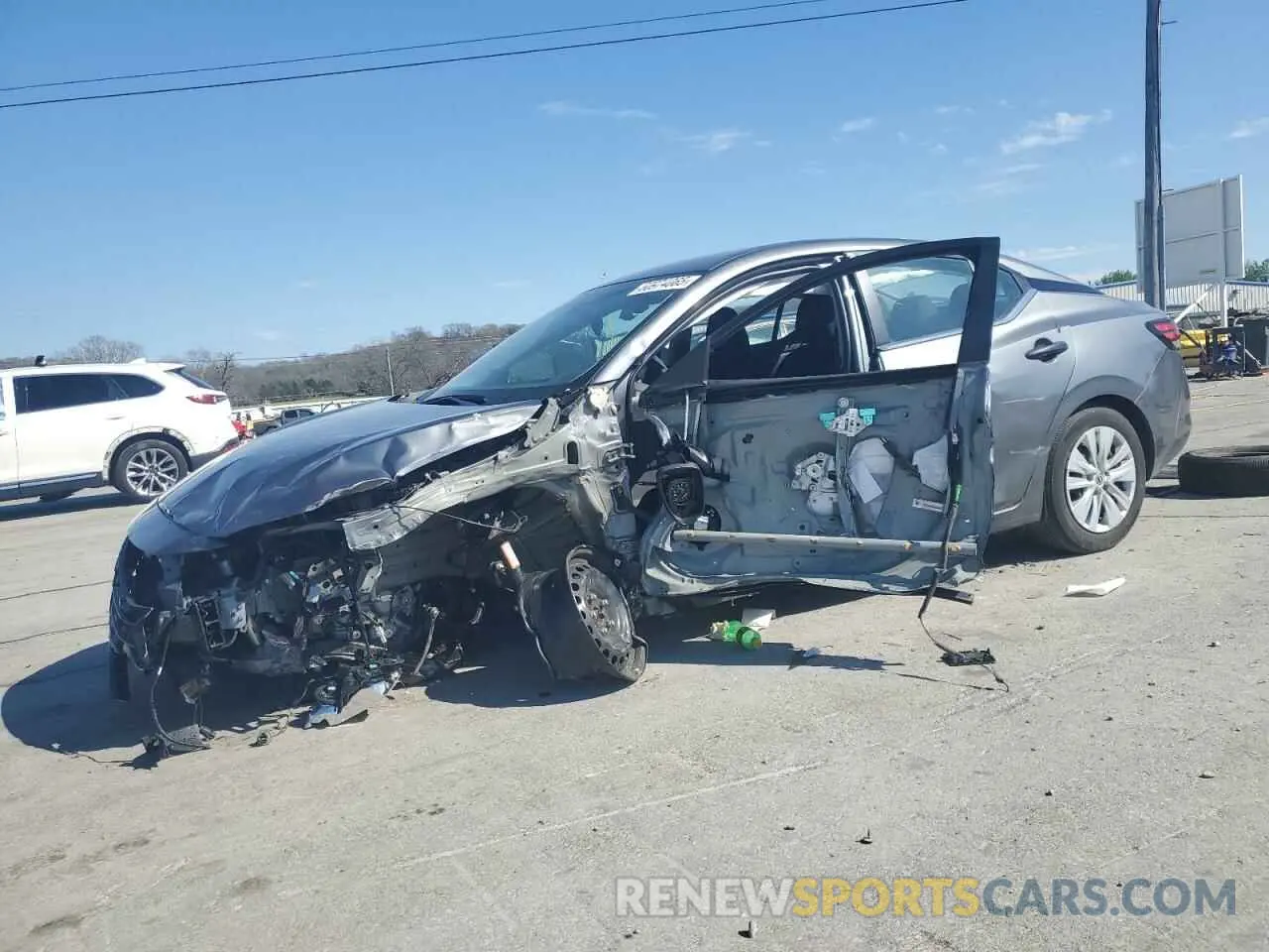 1 Photograph of a damaged car 3N1AB8BV4RY382156 NISSAN SENTRA 2024