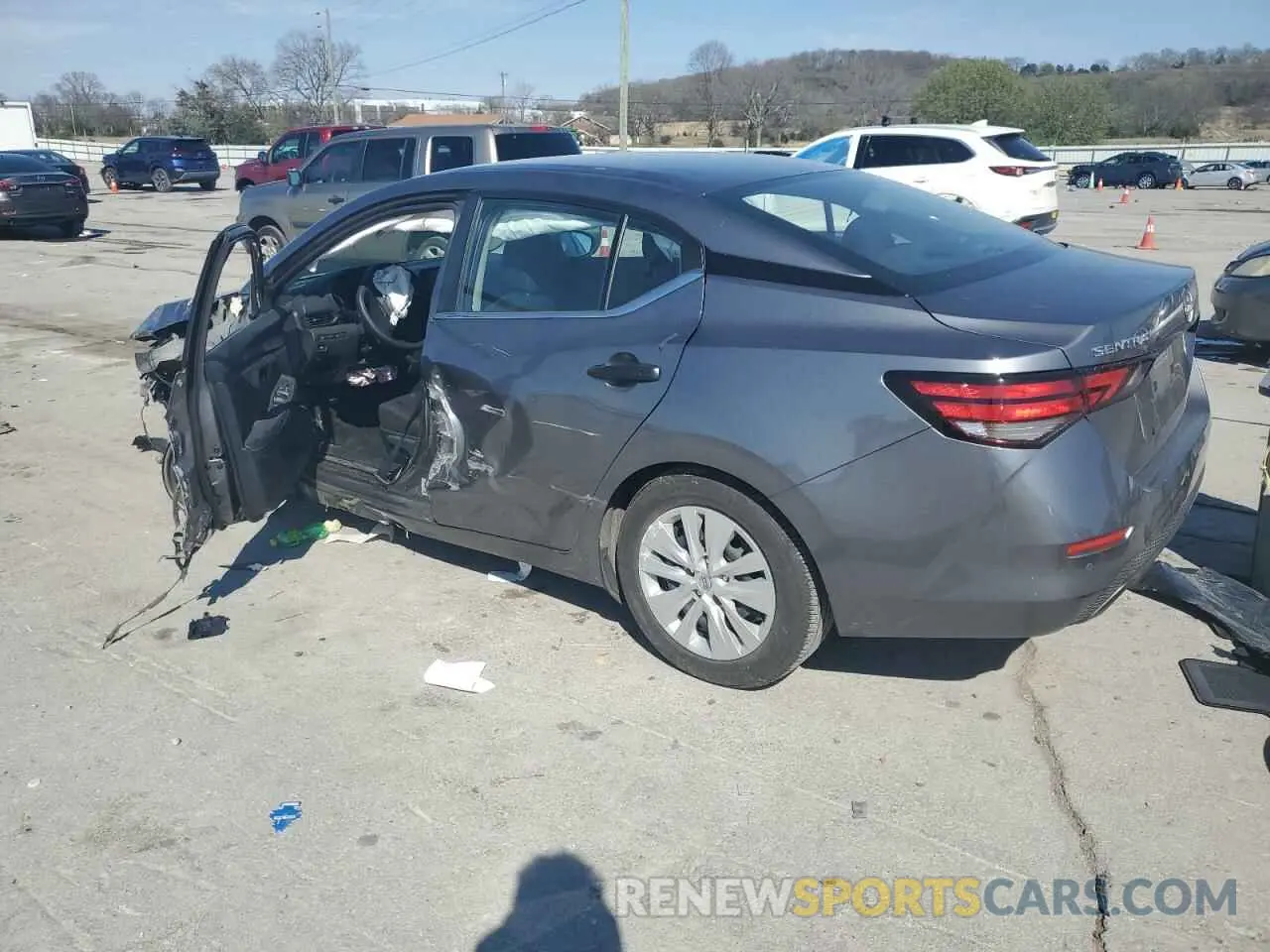 2 Photograph of a damaged car 3N1AB8BV4RY382156 NISSAN SENTRA 2024