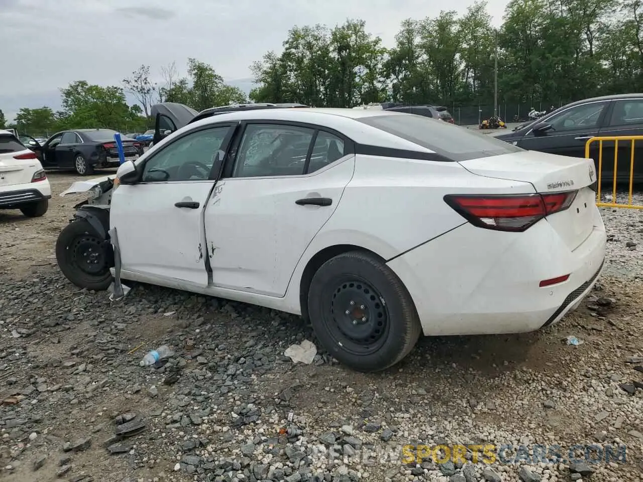 2 Photograph of a damaged car 3N1AB8BV5RY298704 NISSAN SENTRA 2024