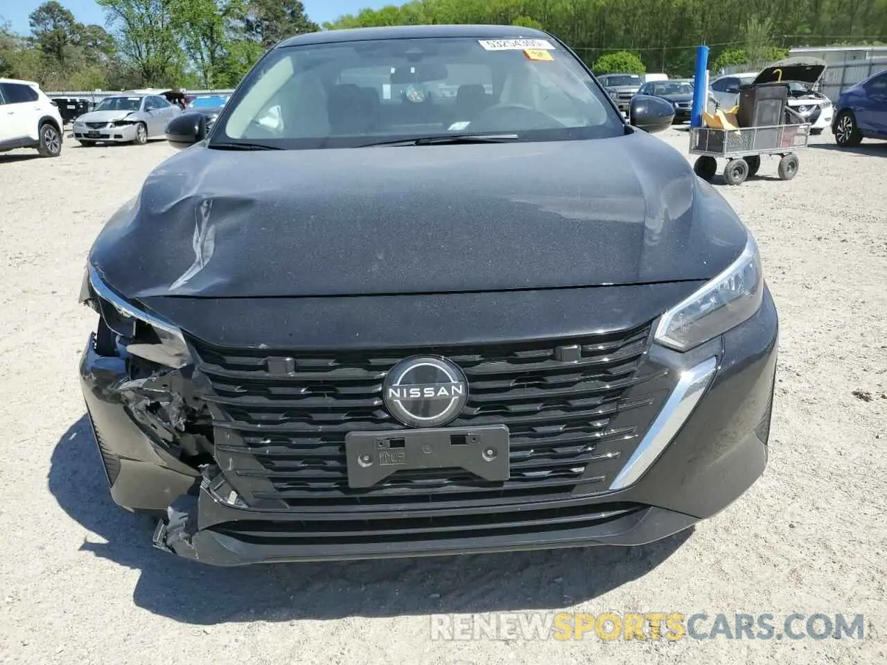 5 Photograph of a damaged car 3N1AB8BV6RY222411 NISSAN SENTRA 2024