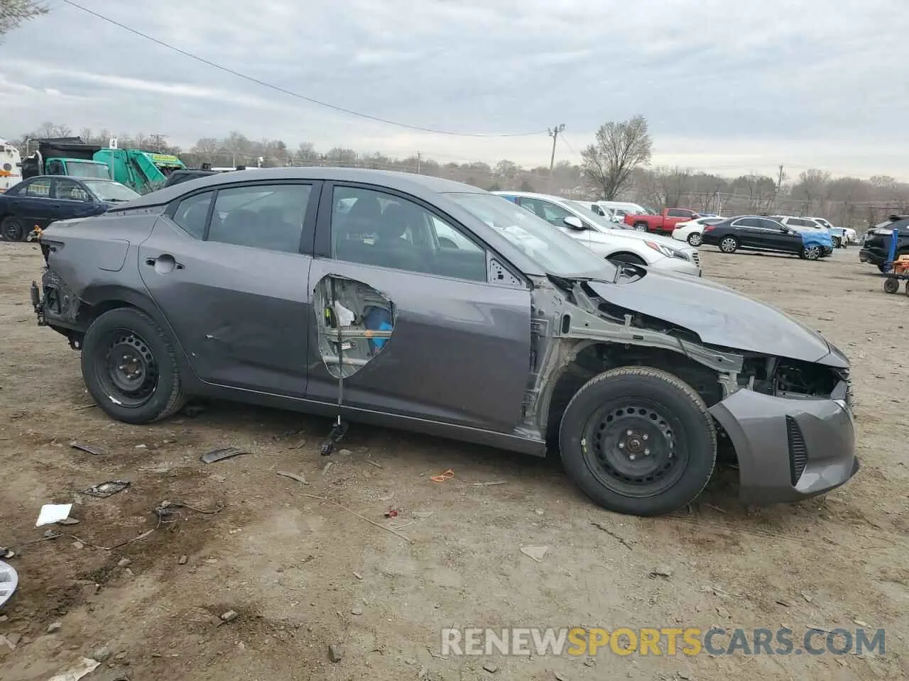 4 Photograph of a damaged car 3N1AB8BV6RY288487 NISSAN SENTRA 2024