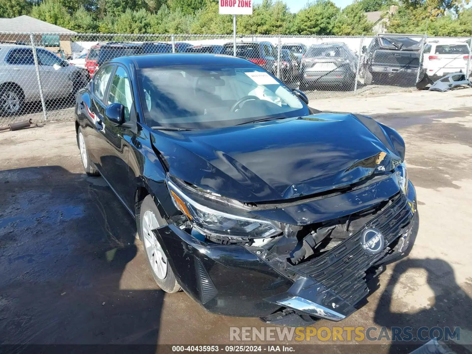 1 Photograph of a damaged car 3N1AB8BV6RY288800 NISSAN SENTRA 2024