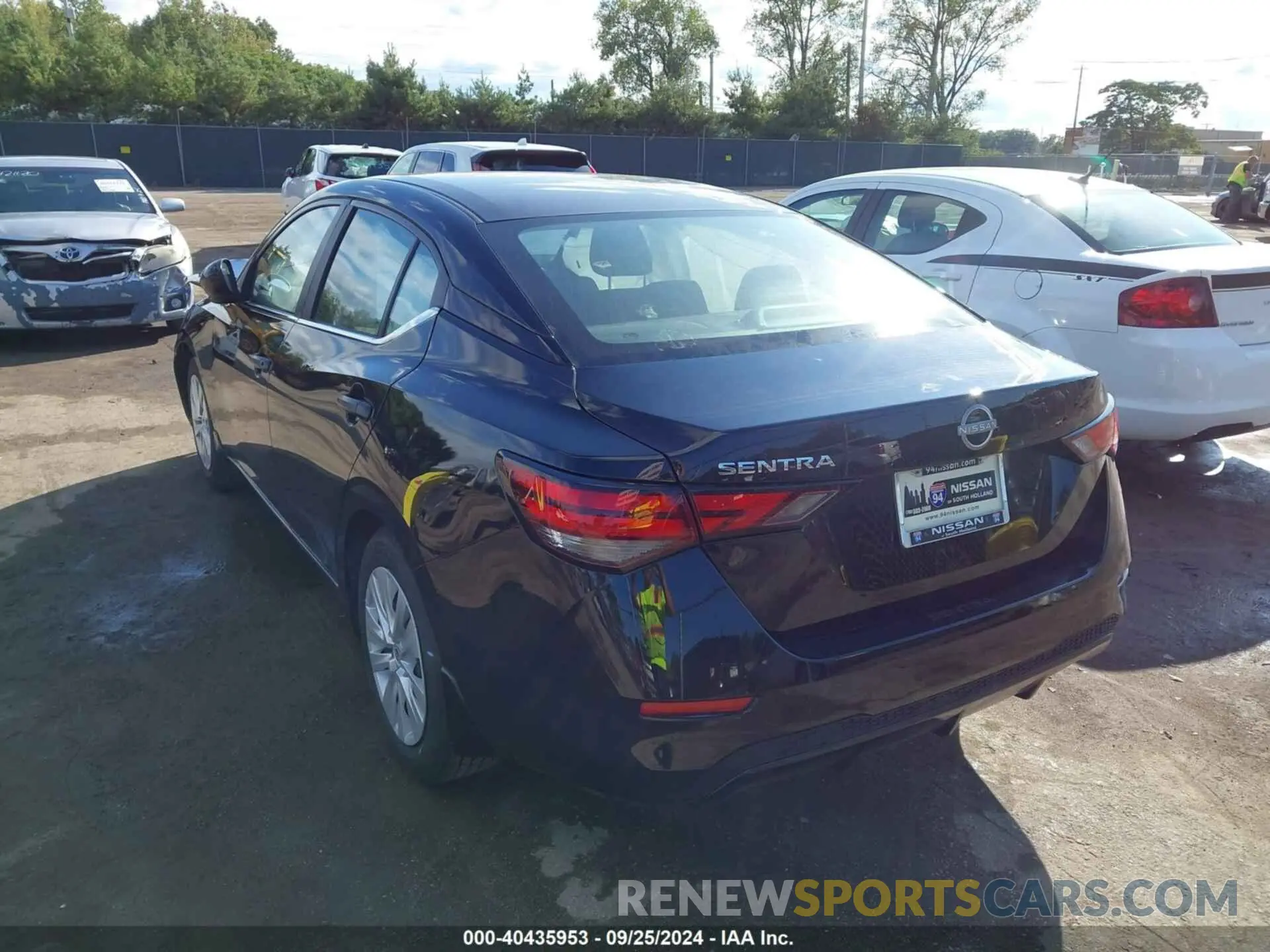 3 Photograph of a damaged car 3N1AB8BV6RY288800 NISSAN SENTRA 2024