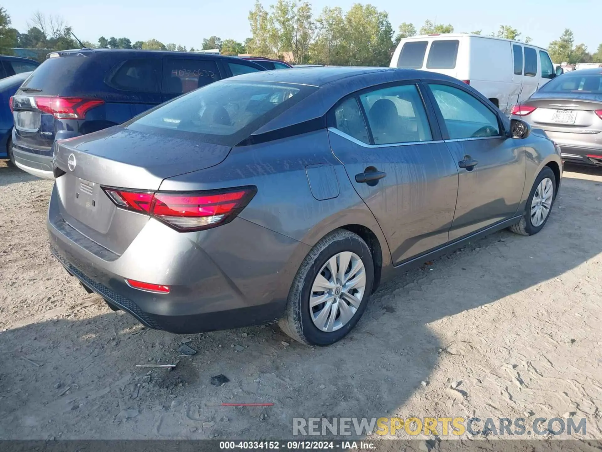 4 Фотография поврежденного автомобиля 3N1AB8BV6RY290207 NISSAN SENTRA 2024