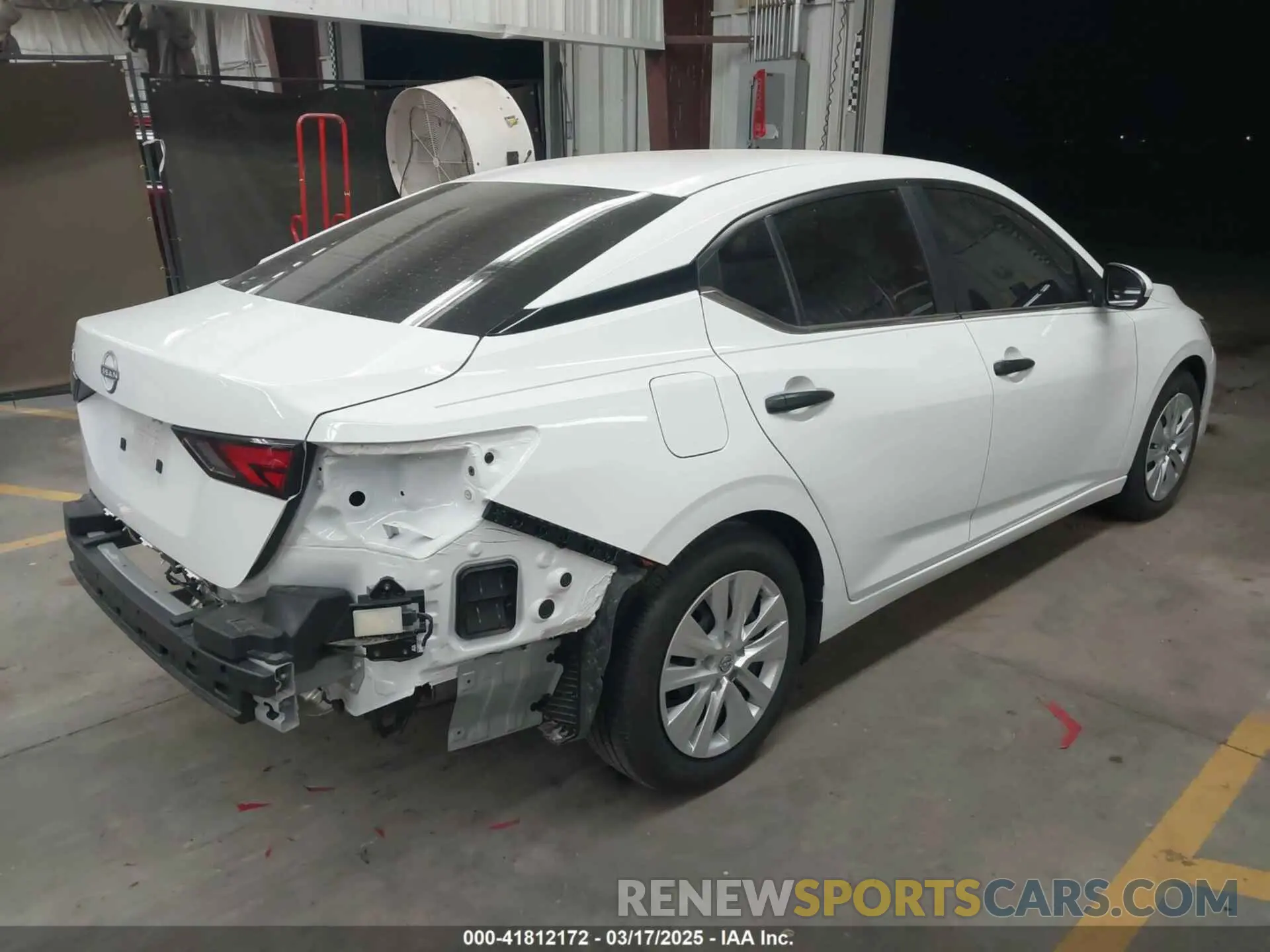4 Photograph of a damaged car 3N1AB8BV6RY299487 NISSAN SENTRA 2024