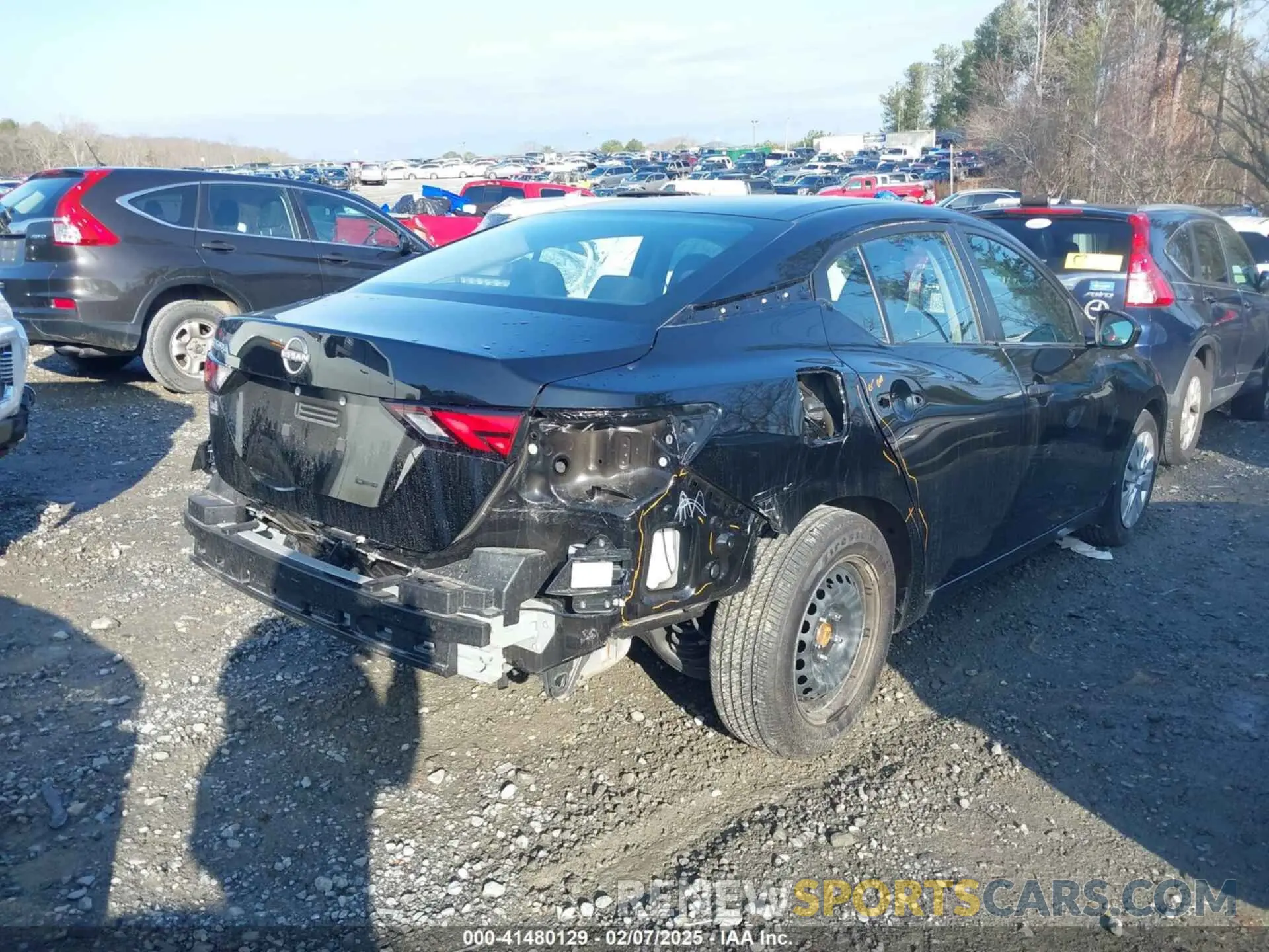 4 Photograph of a damaged car 3N1AB8BV6RY319530 NISSAN SENTRA 2024