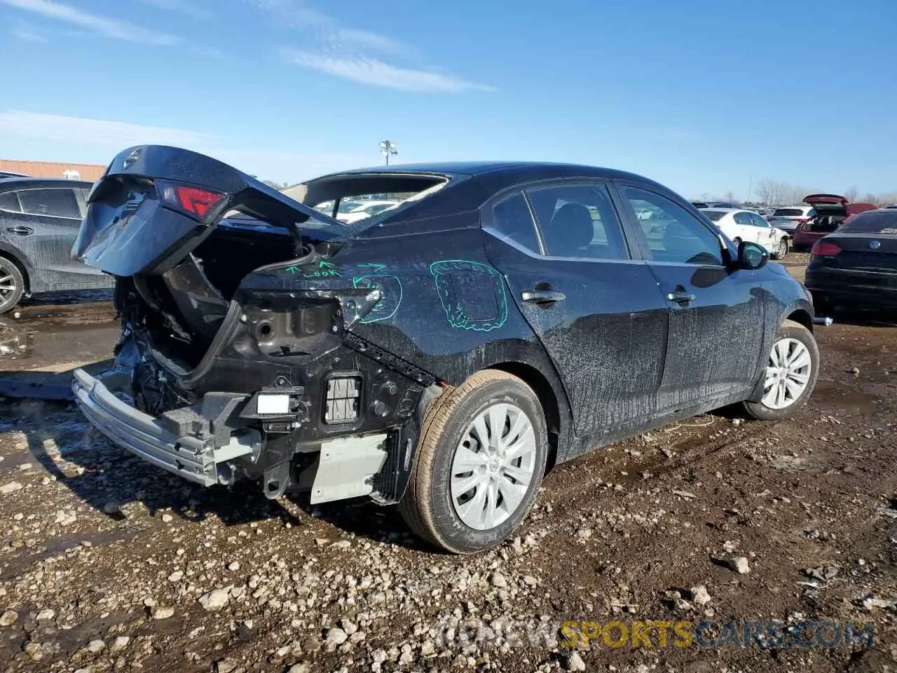 3 Photograph of a damaged car 3N1AB8BV6RY389805 NISSAN SENTRA 2024