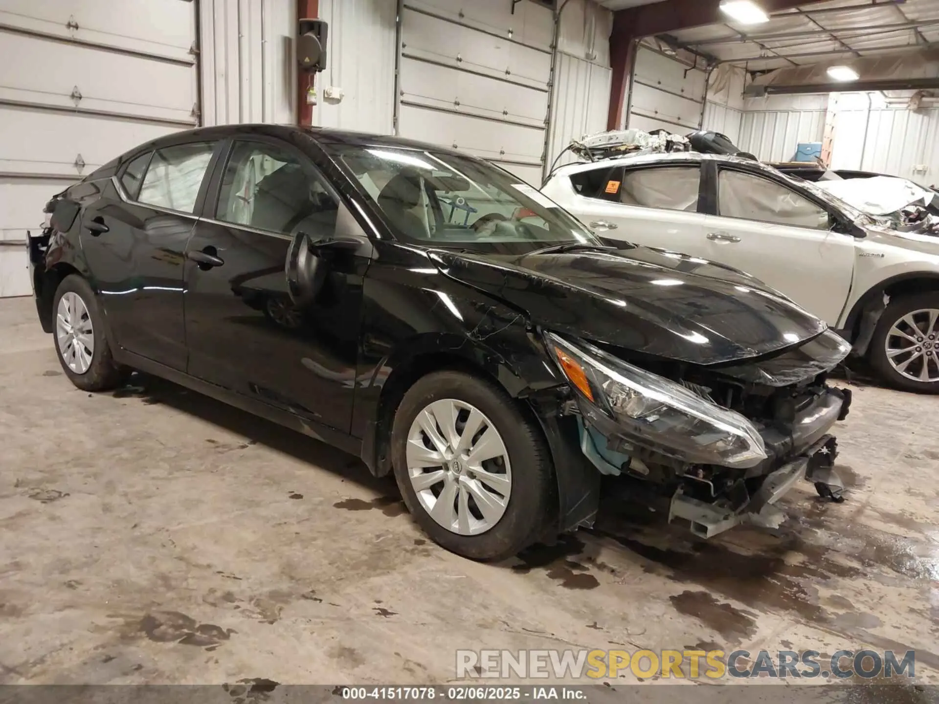 1 Photograph of a damaged car 3N1AB8BV7RY244031 NISSAN SENTRA 2024