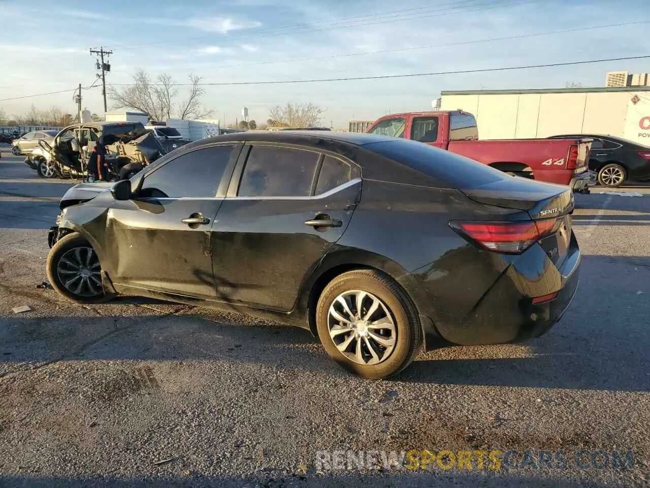 2 Photograph of a damaged car 3N1AB8BV7RY250301 NISSAN SENTRA 2024