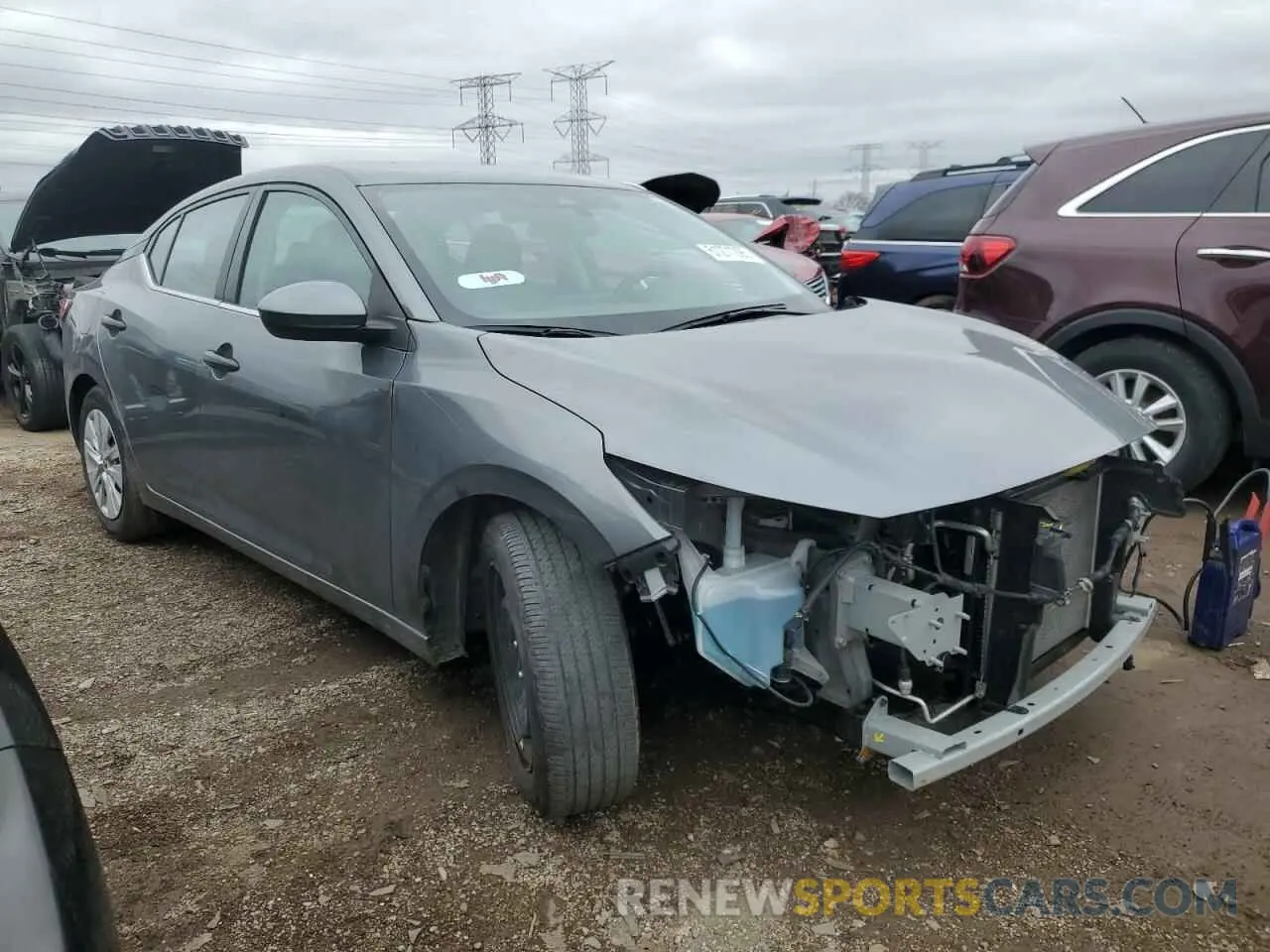 4 Photograph of a damaged car 3N1AB8BV7RY270810 NISSAN SENTRA 2024
