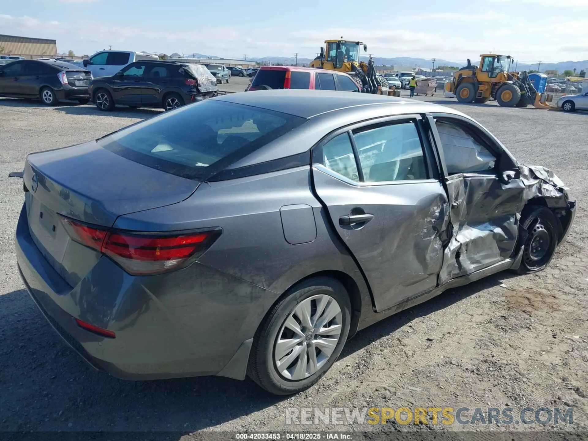 4 Photograph of a damaged car 3N1AB8BV7RY291866 NISSAN SENTRA 2024
