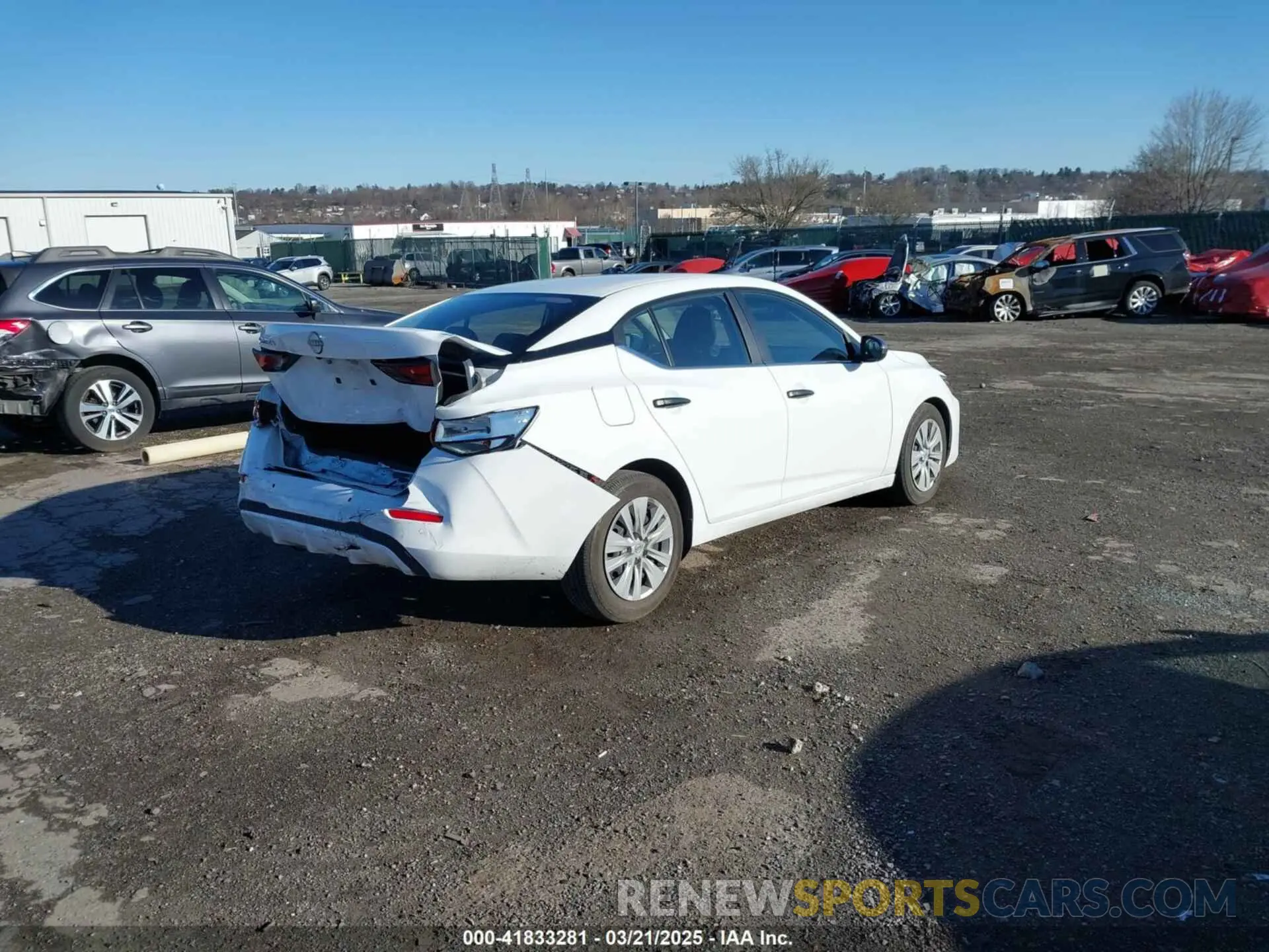 4 Photograph of a damaged car 3N1AB8BV8RY287275 NISSAN SENTRA 2024