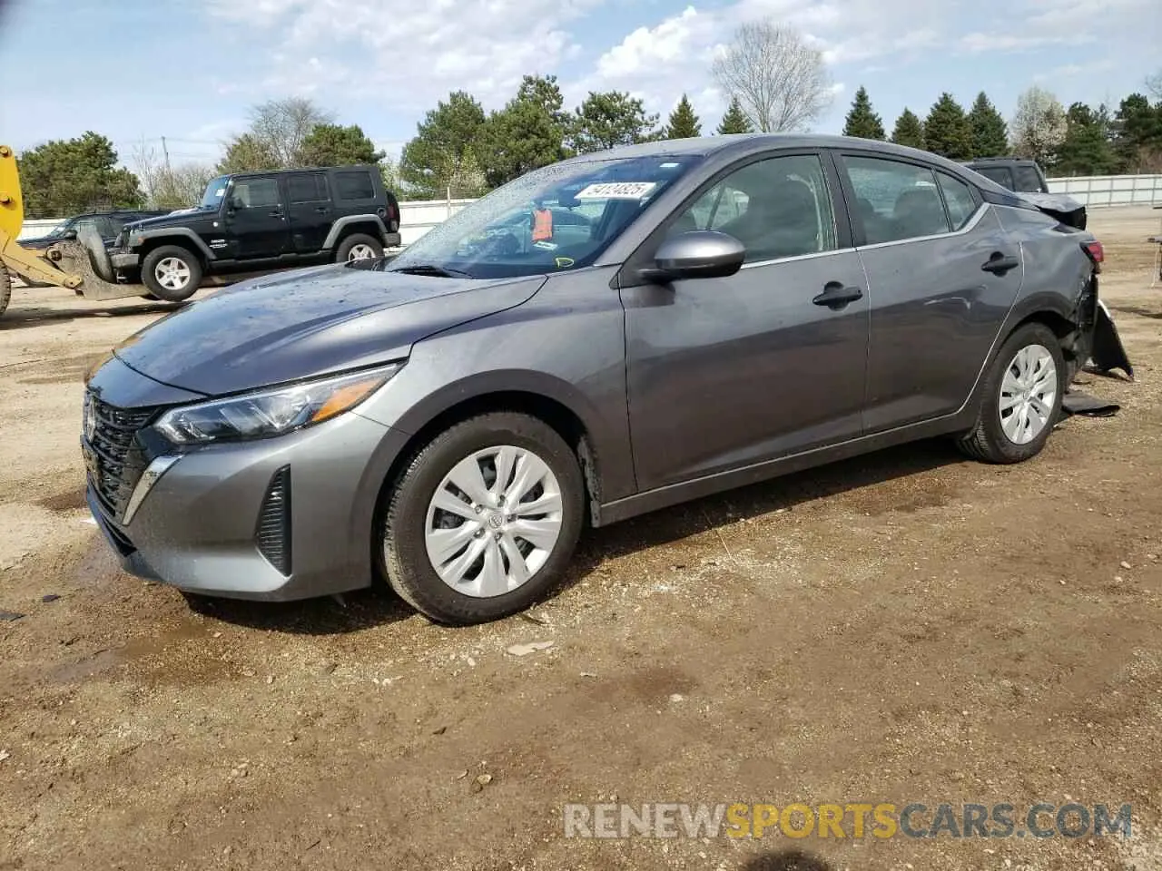 1 Photograph of a damaged car 3N1AB8BV8RY288233 NISSAN SENTRA 2024