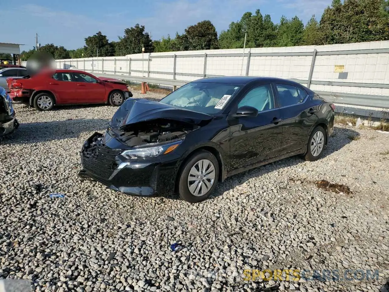1 Photograph of a damaged car 3N1AB8BV8RY323353 NISSAN SENTRA 2024
