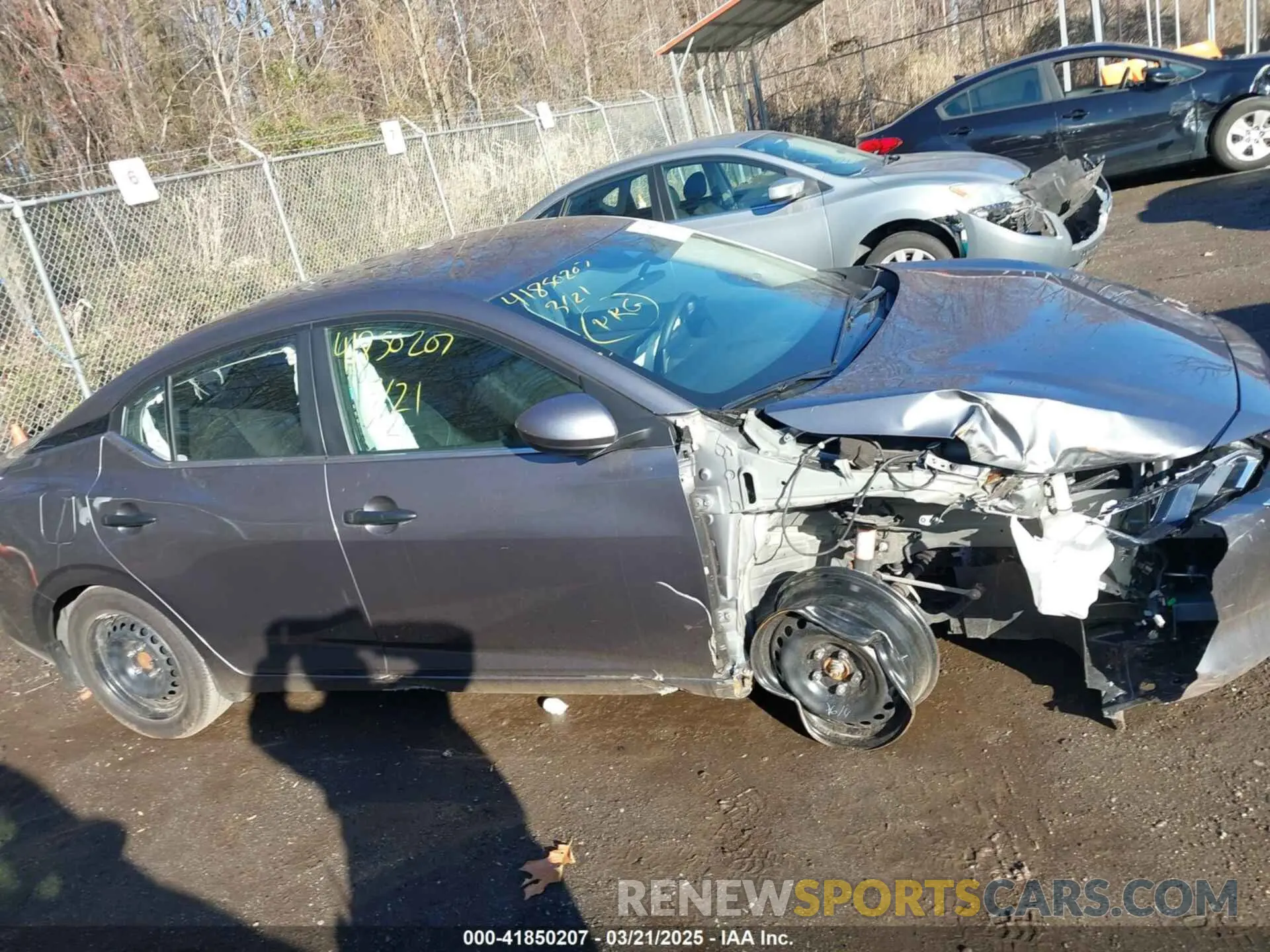 13 Photograph of a damaged car 3N1AB8BV8RY383763 NISSAN SENTRA 2024
