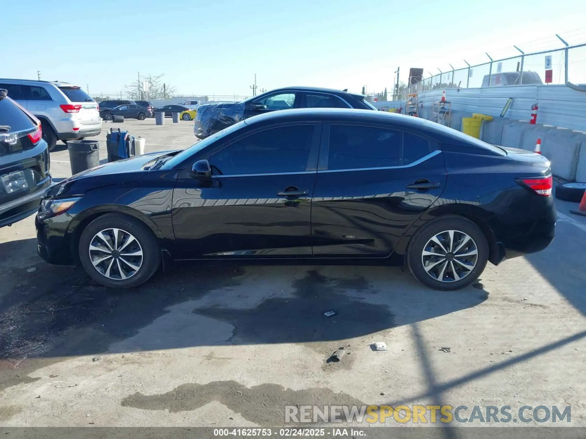 14 Photograph of a damaged car 3N1AB8BV9RY229224 NISSAN SENTRA 2024