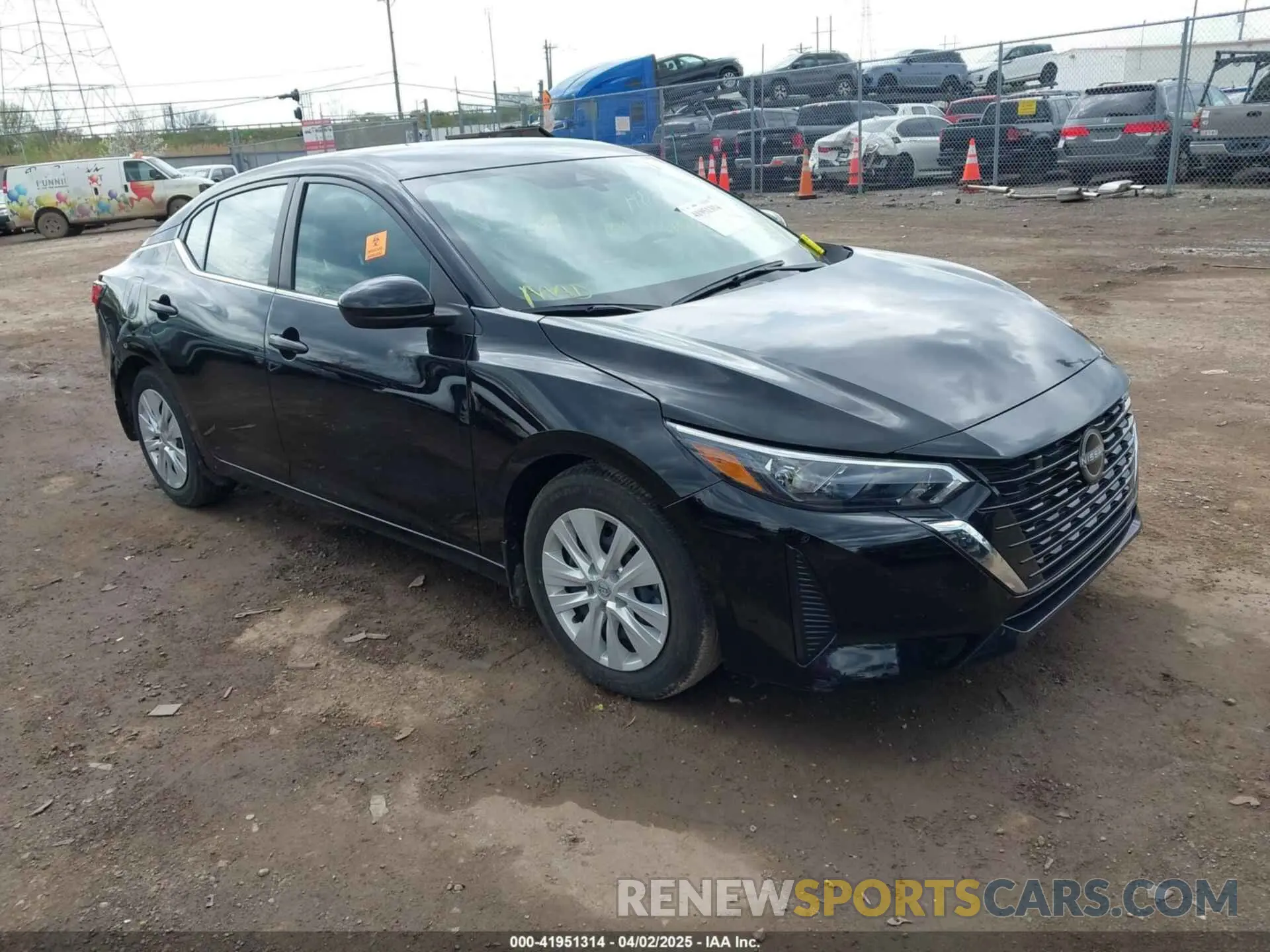 1 Фотография поврежденного автомобиля 3N1AB8BV9RY244418 NISSAN SENTRA 2024