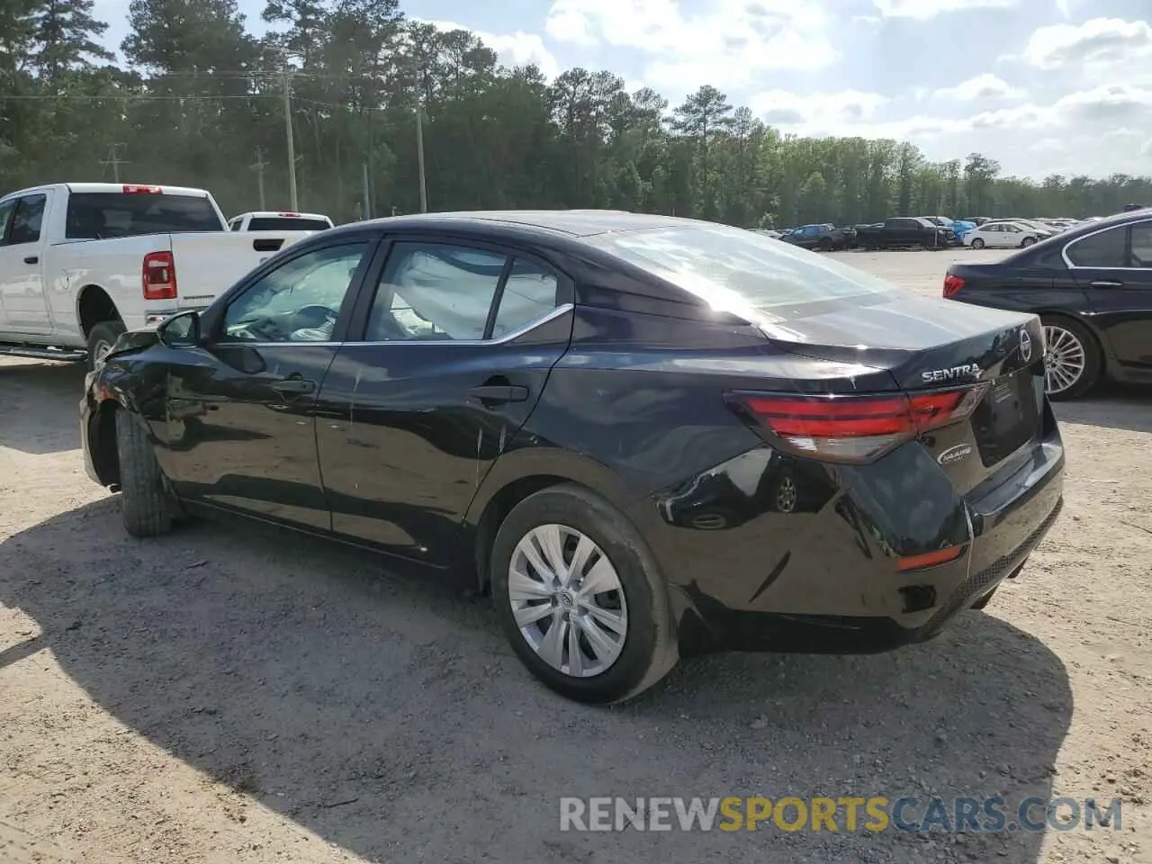 2 Photograph of a damaged car 3N1AB8BVXRY205529 NISSAN SENTRA 2024