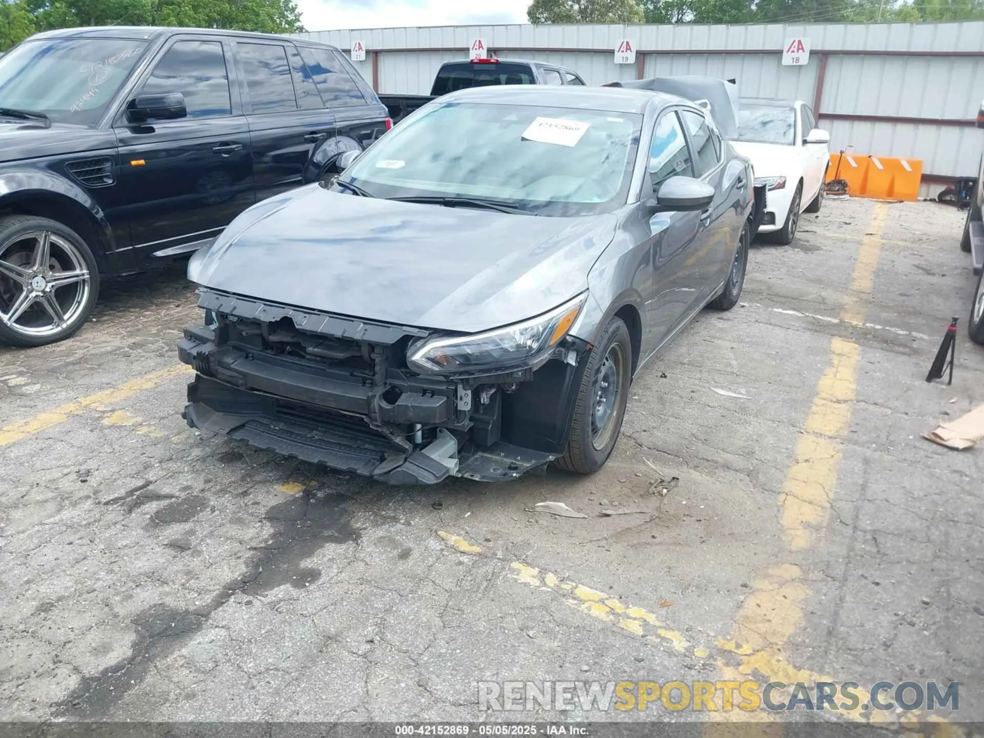 2 Photograph of a damaged car 3N1AB8BVXRY271241 NISSAN SENTRA 2024