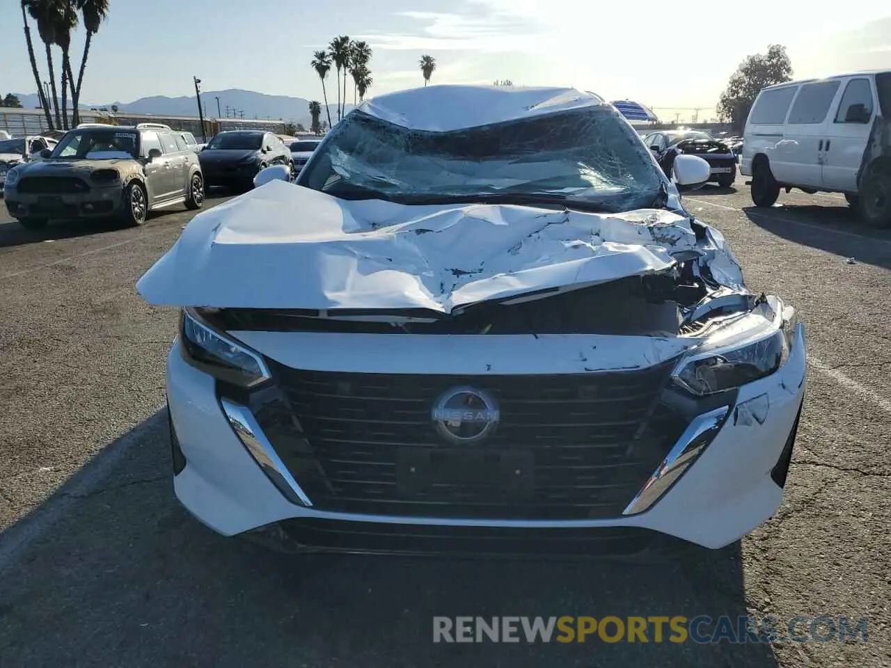 5 Photograph of a damaged car 3N1AB8BVXRY342678 NISSAN SENTRA 2024