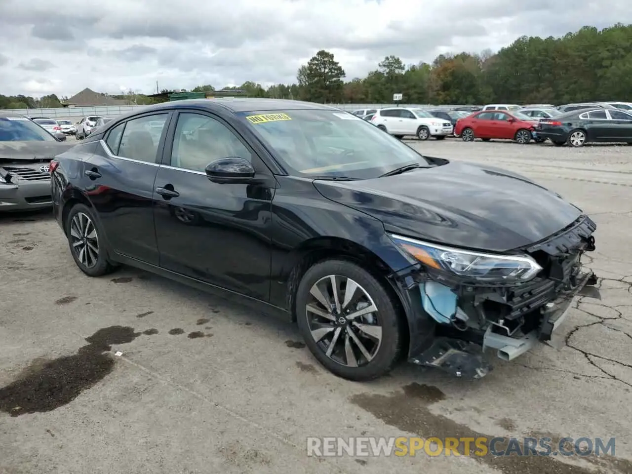 4 Photograph of a damaged car 3N1AB8CV0RY201875 NISSAN SENTRA 2024