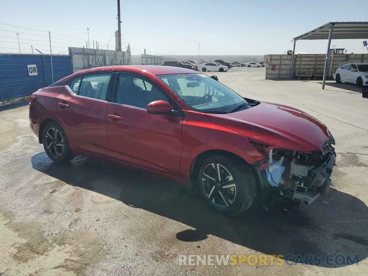 4 Фотография поврежденного автомобиля 3N1AB8CV0RY205750 NISSAN SENTRA 2024