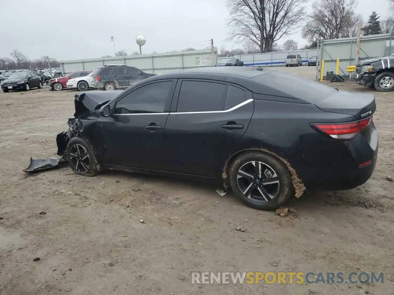 2 Photograph of a damaged car 3N1AB8CV0RY255032 NISSAN SENTRA 2024