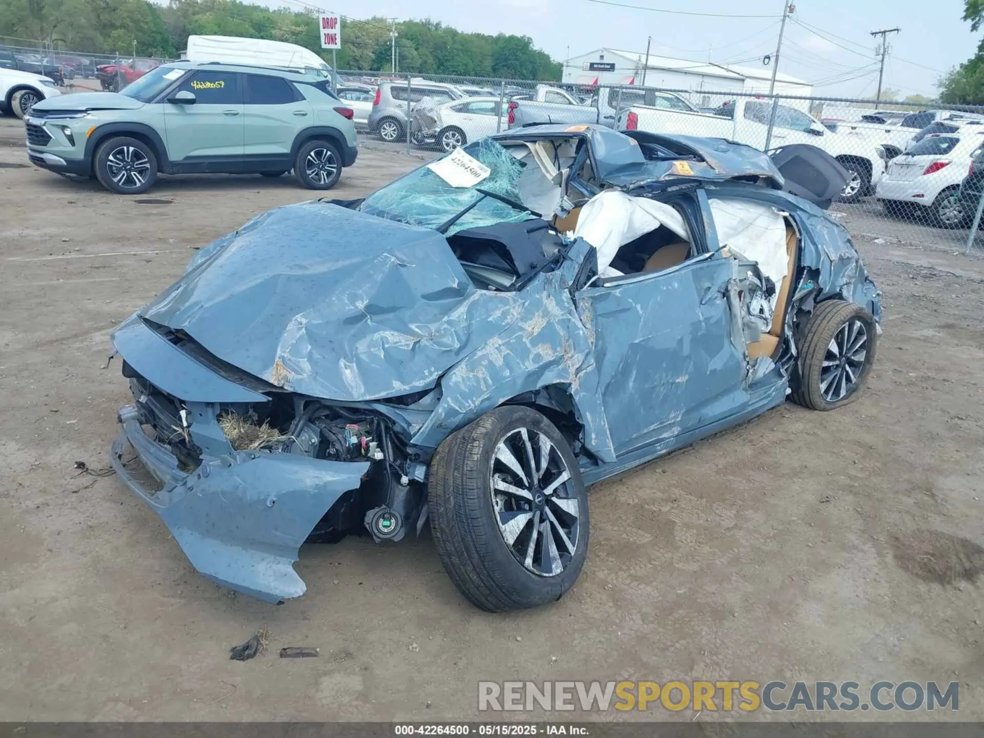 2 Photograph of a damaged car 3N1AB8CV0RY270713 NISSAN SENTRA 2024