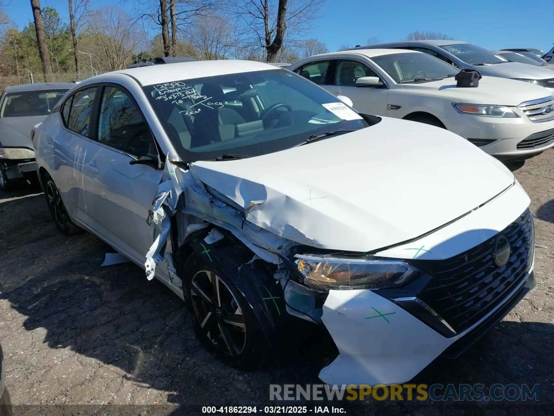 1 Photograph of a damaged car 3N1AB8CV0RY351145 NISSAN SENTRA 2024