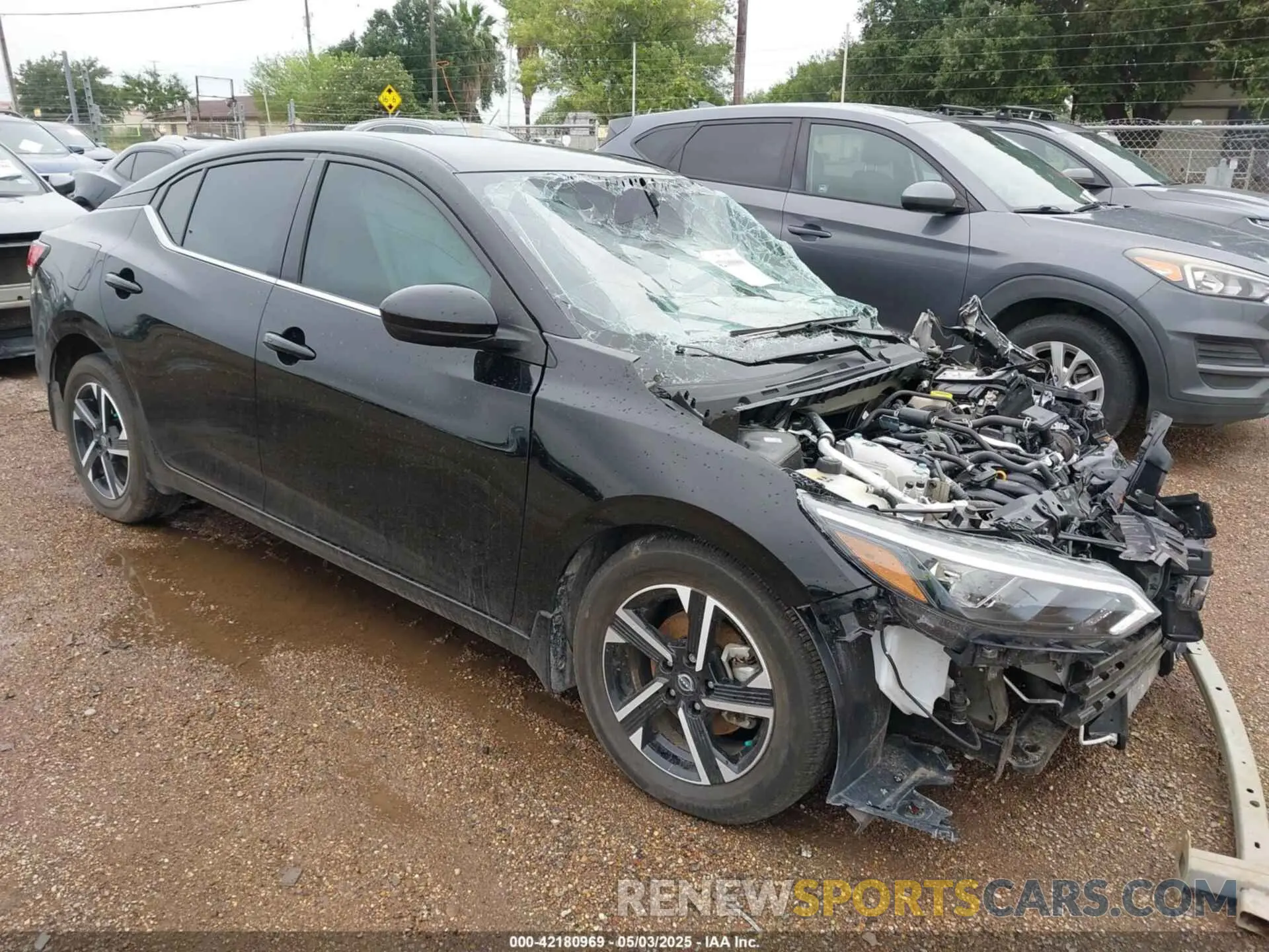 1 Photograph of a damaged car 3N1AB8CV0RY370729 NISSAN SENTRA 2024