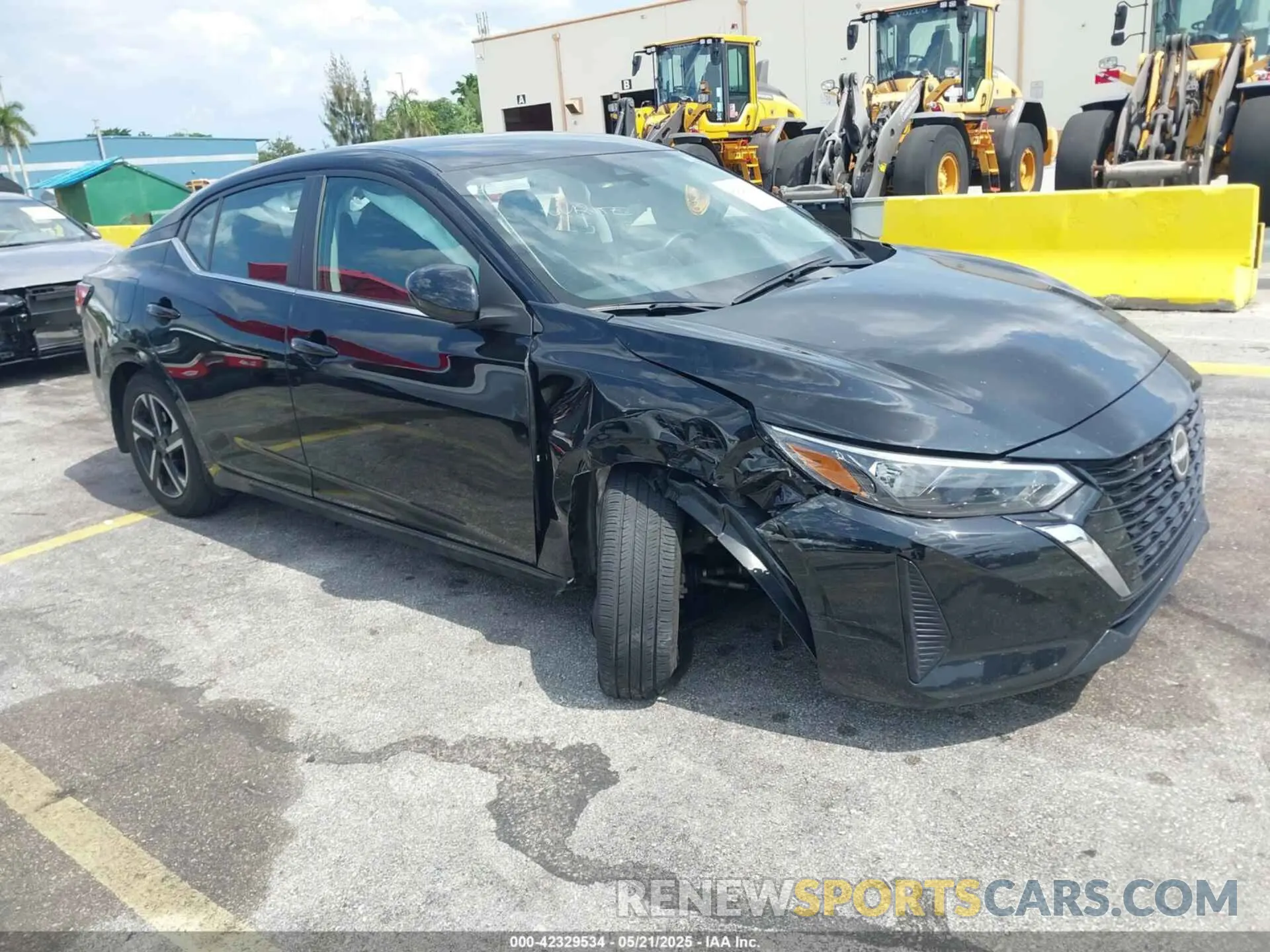 1 Photograph of a damaged car 3N1AB8CV1RY205613 NISSAN SENTRA 2024