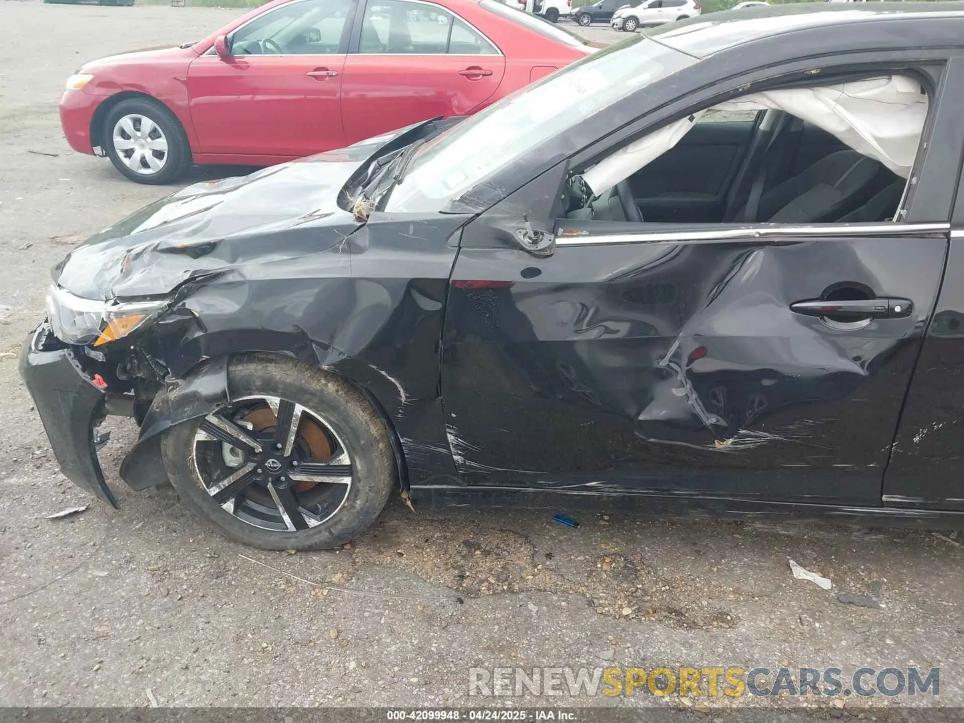 22 Photograph of a damaged car 3N1AB8CV1RY207846 NISSAN SENTRA 2024