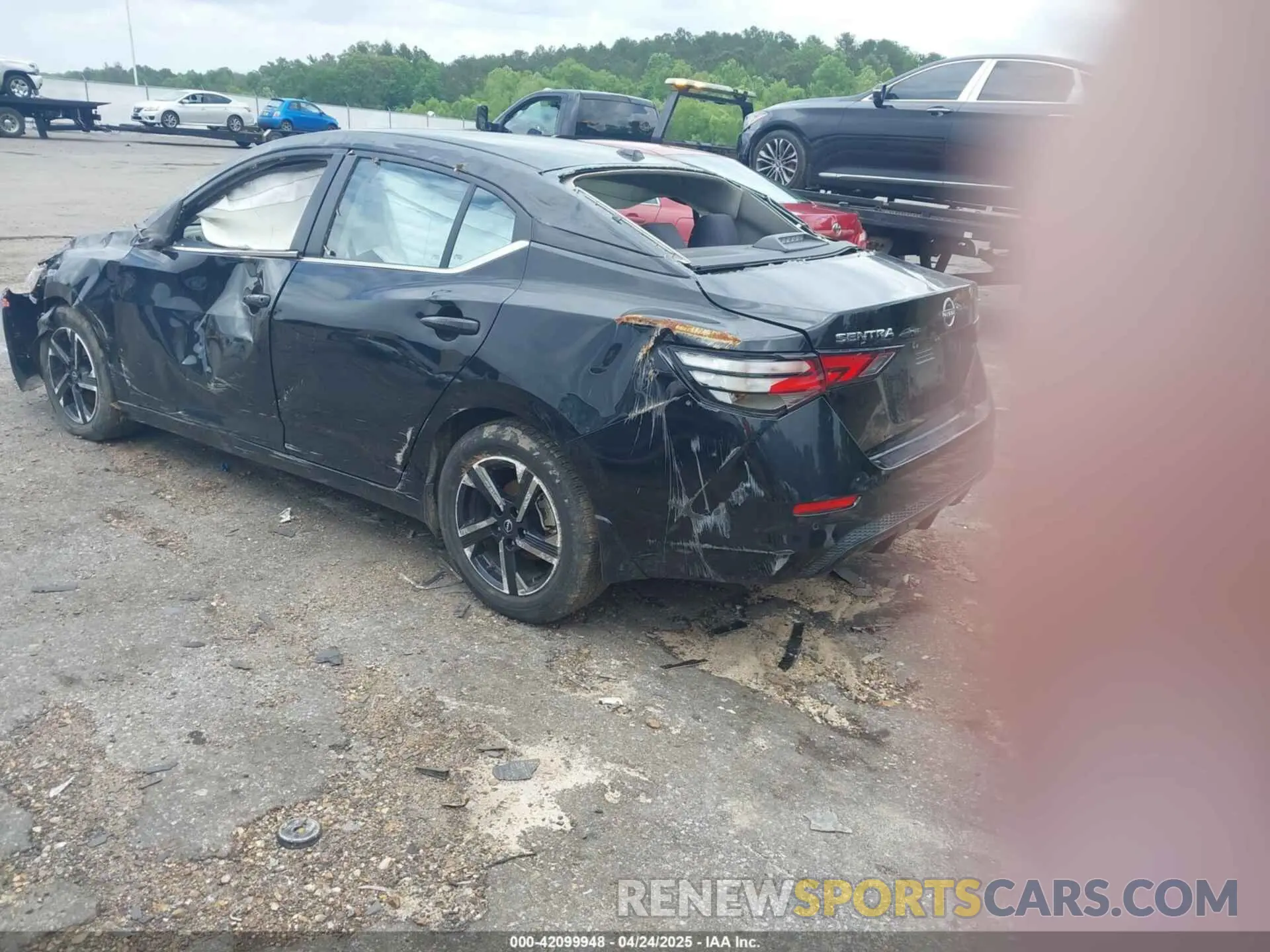 3 Photograph of a damaged car 3N1AB8CV1RY207846 NISSAN SENTRA 2024