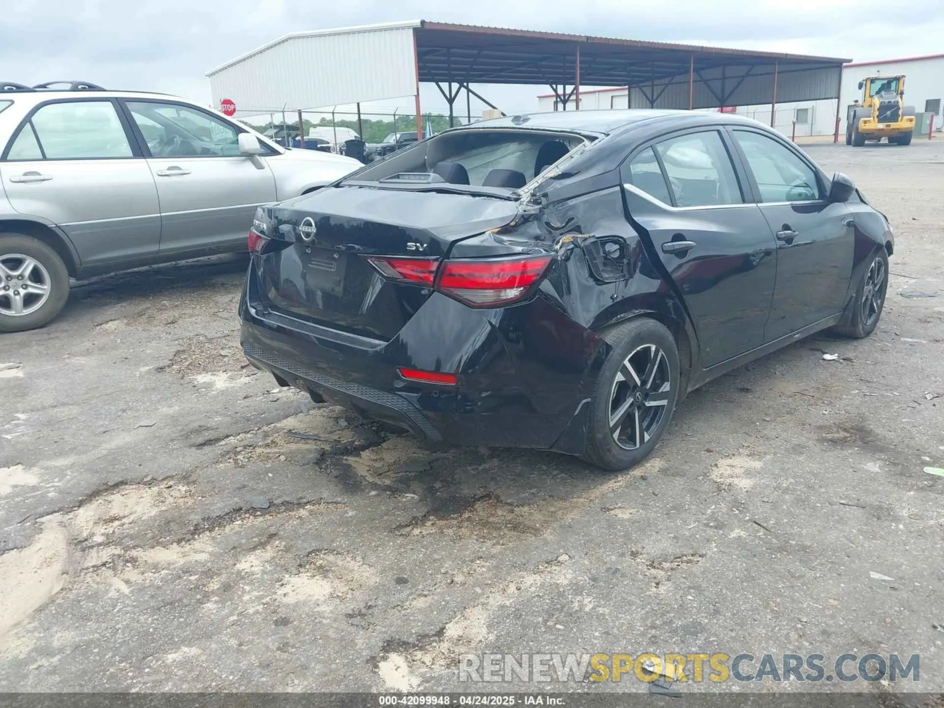 4 Photograph of a damaged car 3N1AB8CV1RY207846 NISSAN SENTRA 2024