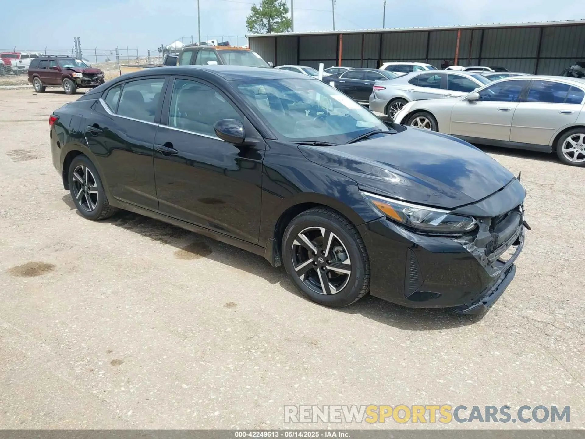 1 Photograph of a damaged car 3N1AB8CV1RY215784 NISSAN SENTRA 2024